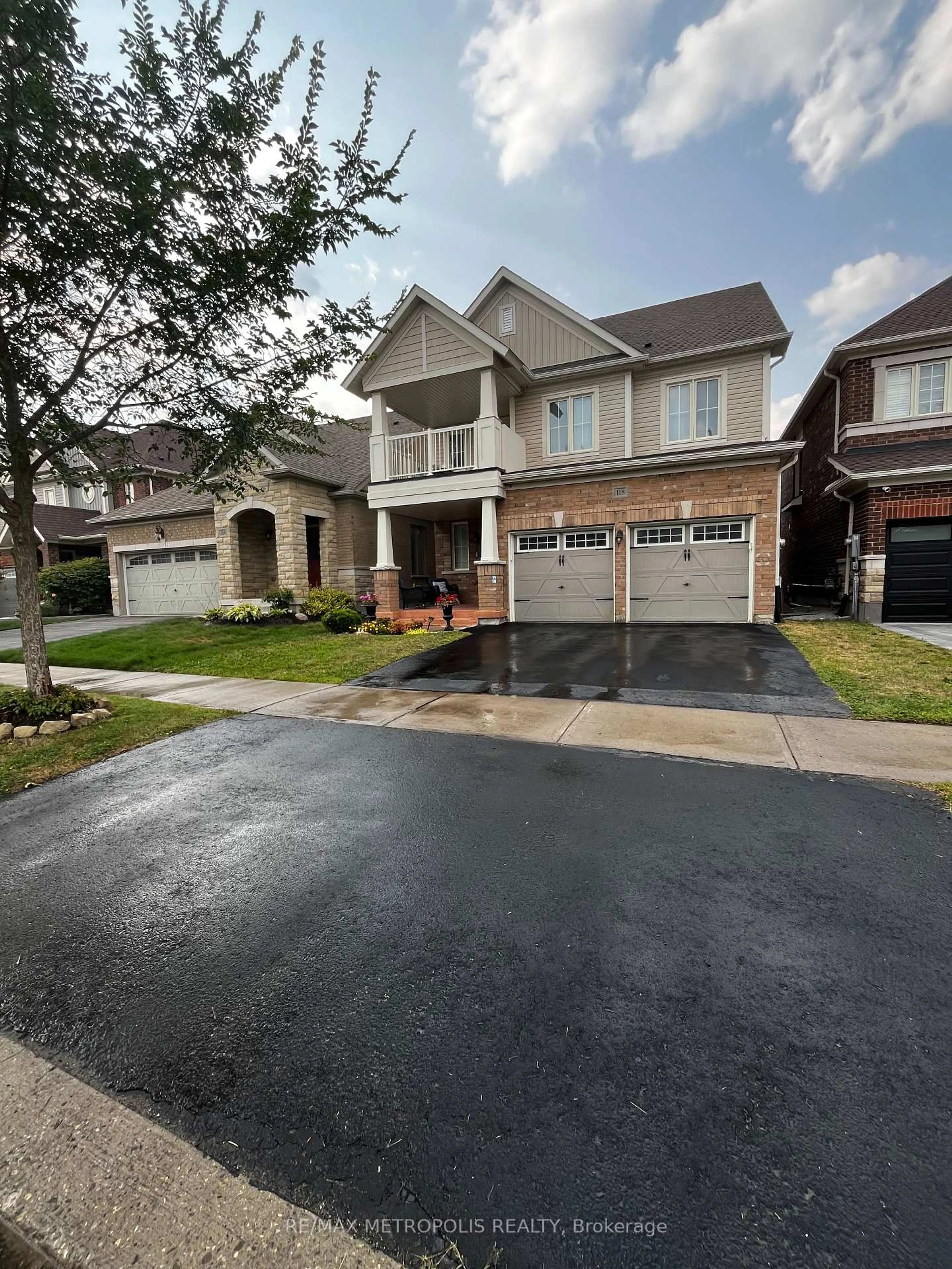 Home with brick exterior material, street for 118 Cauthers Cres, New Tecumseth Ontario L9R 0L1