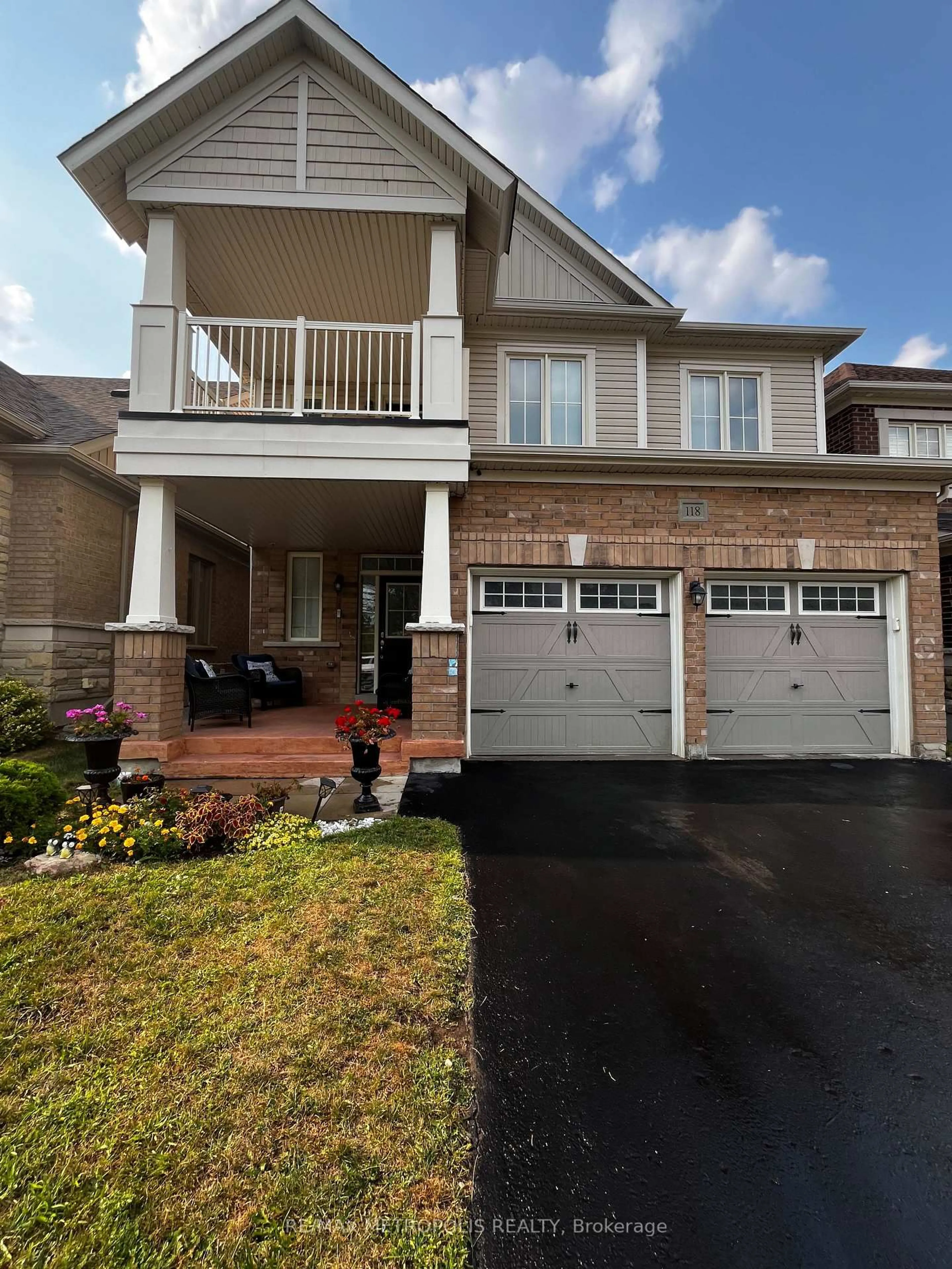 Home with brick exterior material, street for 118 Cauthers Cres, New Tecumseth Ontario L9R 0L1