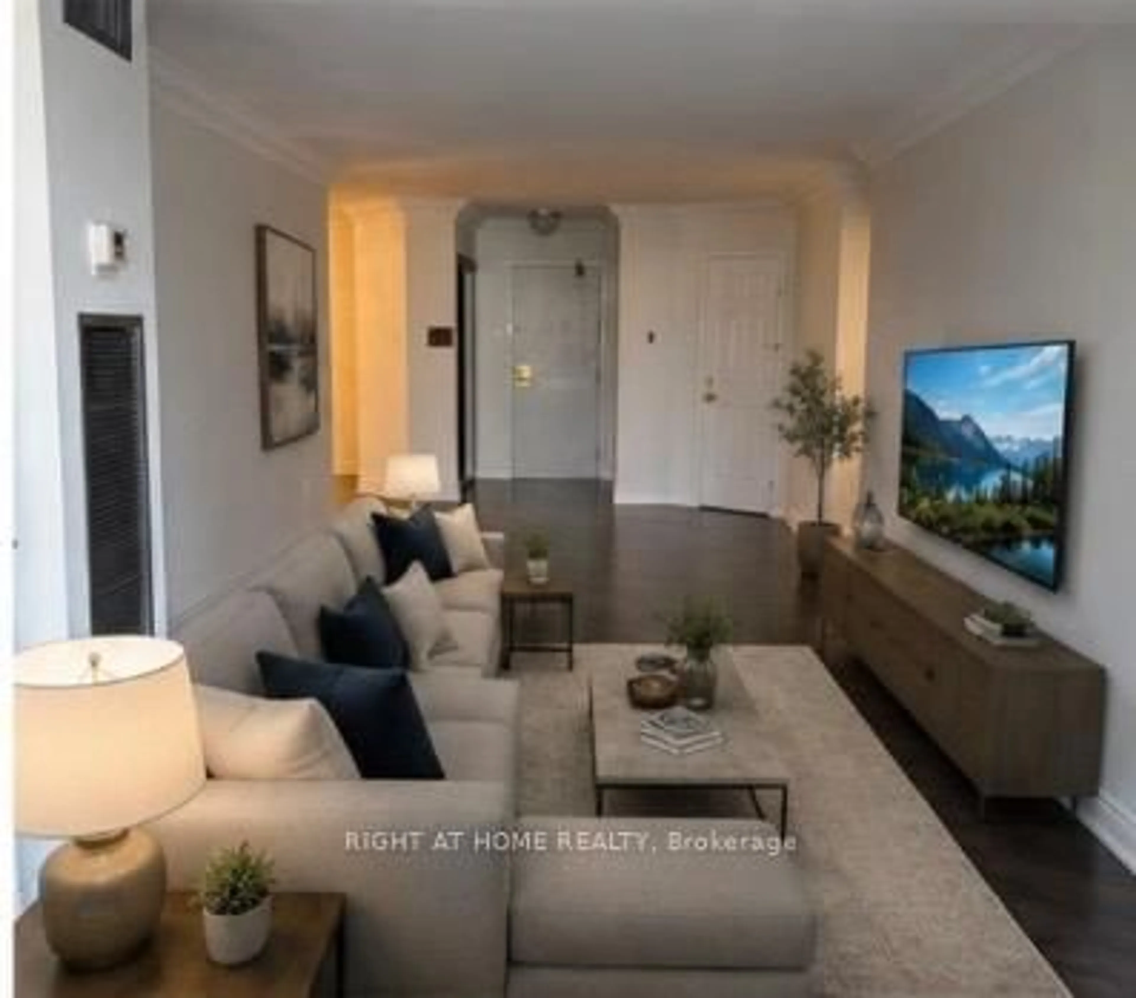 Living room with furniture, unknown for 333 CLARK Ave #412, Vaughan Ontario L4J 7K4