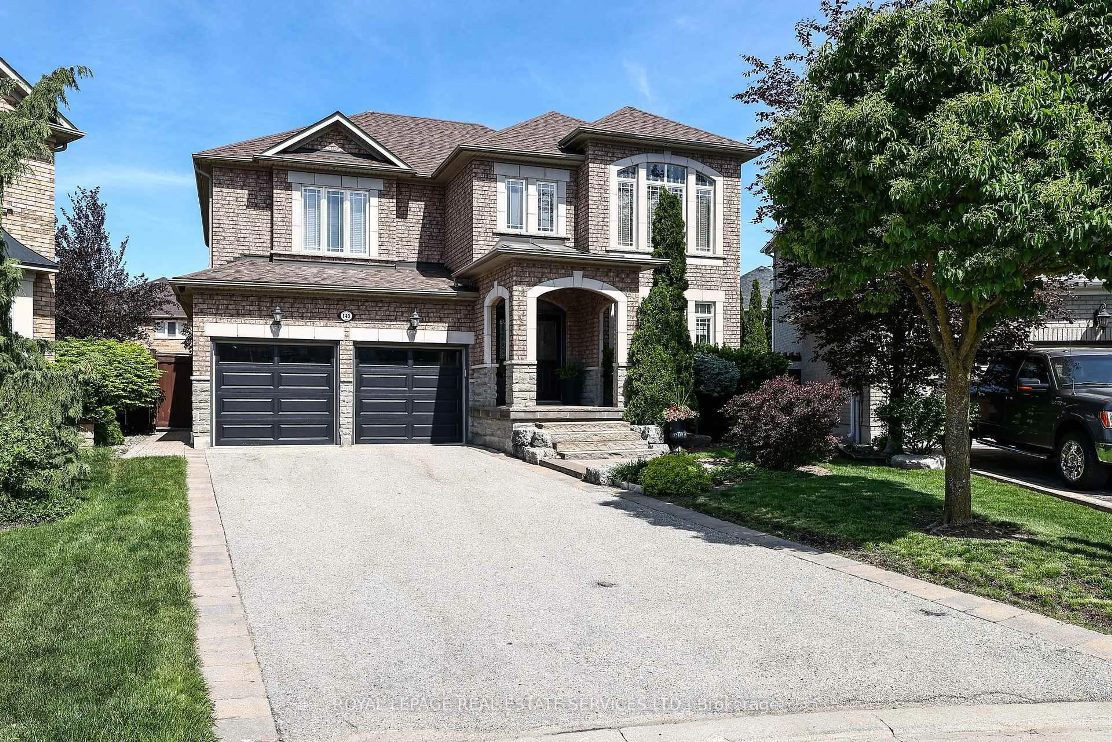 Home with brick exterior material, street for 140 Humber Forest Crt, Vaughan Ontario L4H 2V2