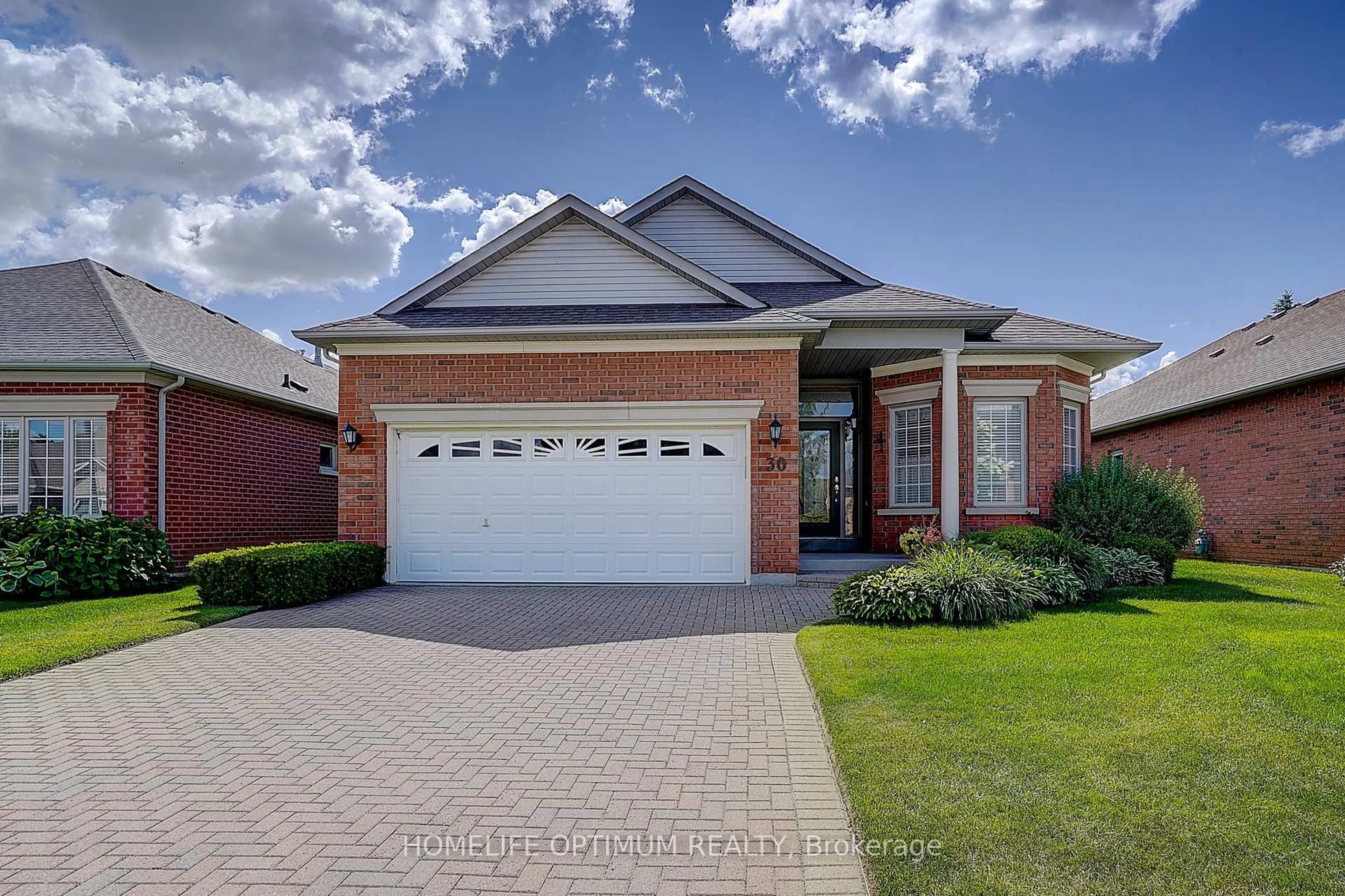 Home with brick exterior material, street for 30 Couples Gallery, Whitchurch-Stouffville Ontario L4A 1M6