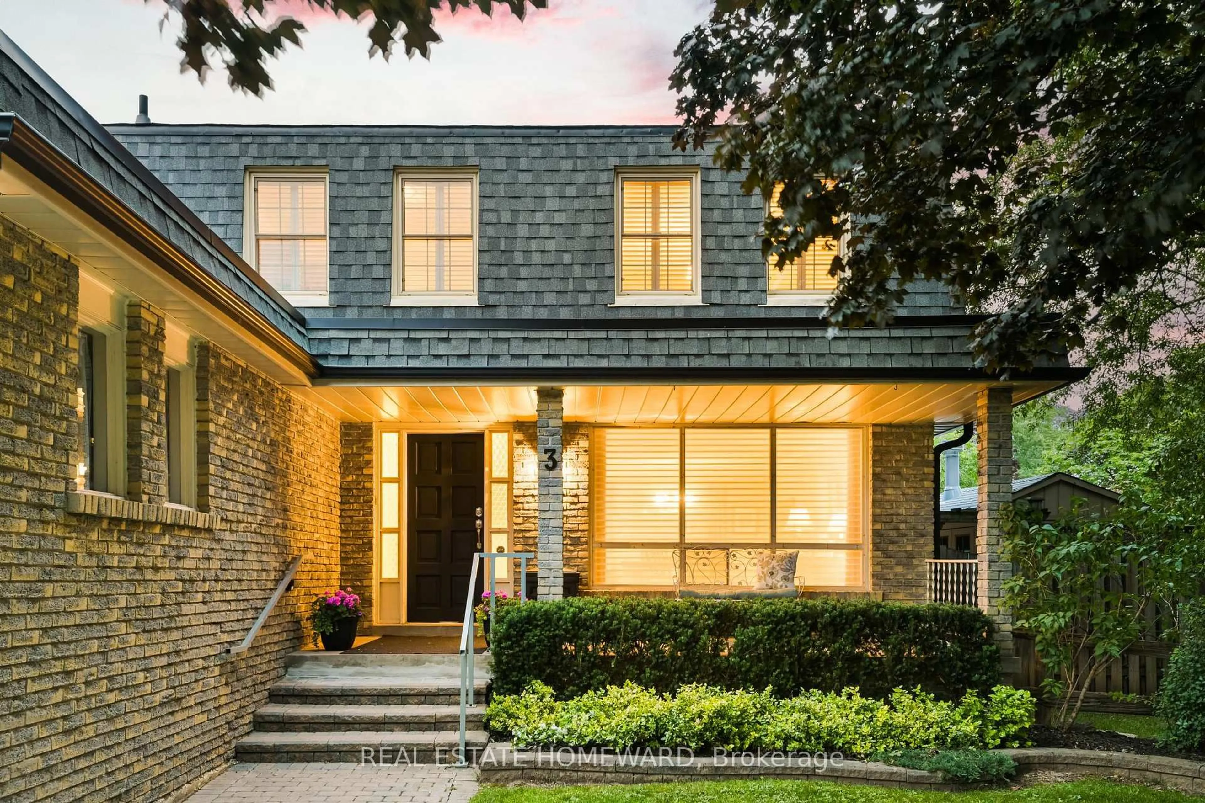 Home with brick exterior material, street for 3 Emmeloord Cres, Markham Ontario L3R 1P7