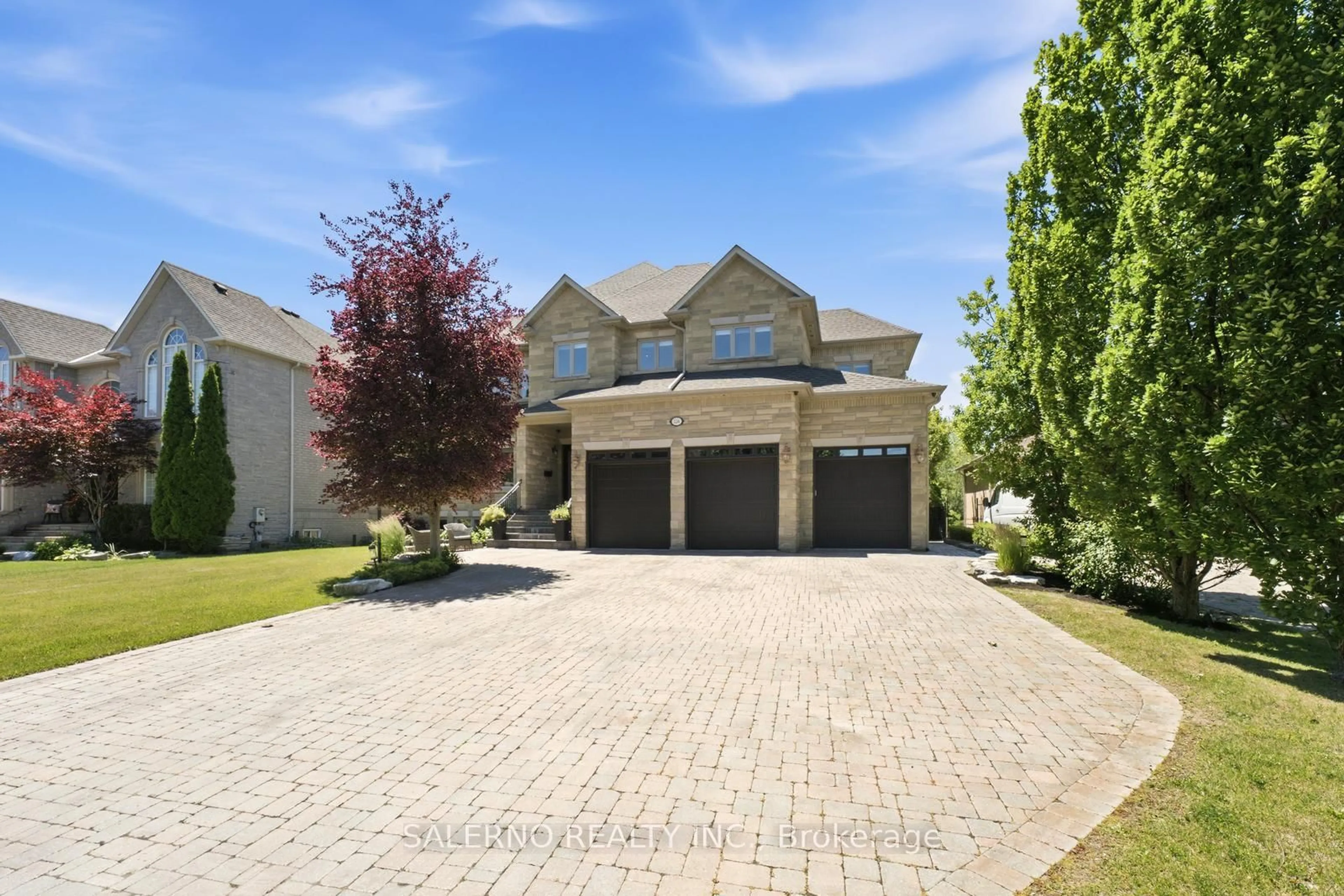 Home with brick exterior material, street for 226 Deerchase Circ, Vaughan Ontario L4H 1G9