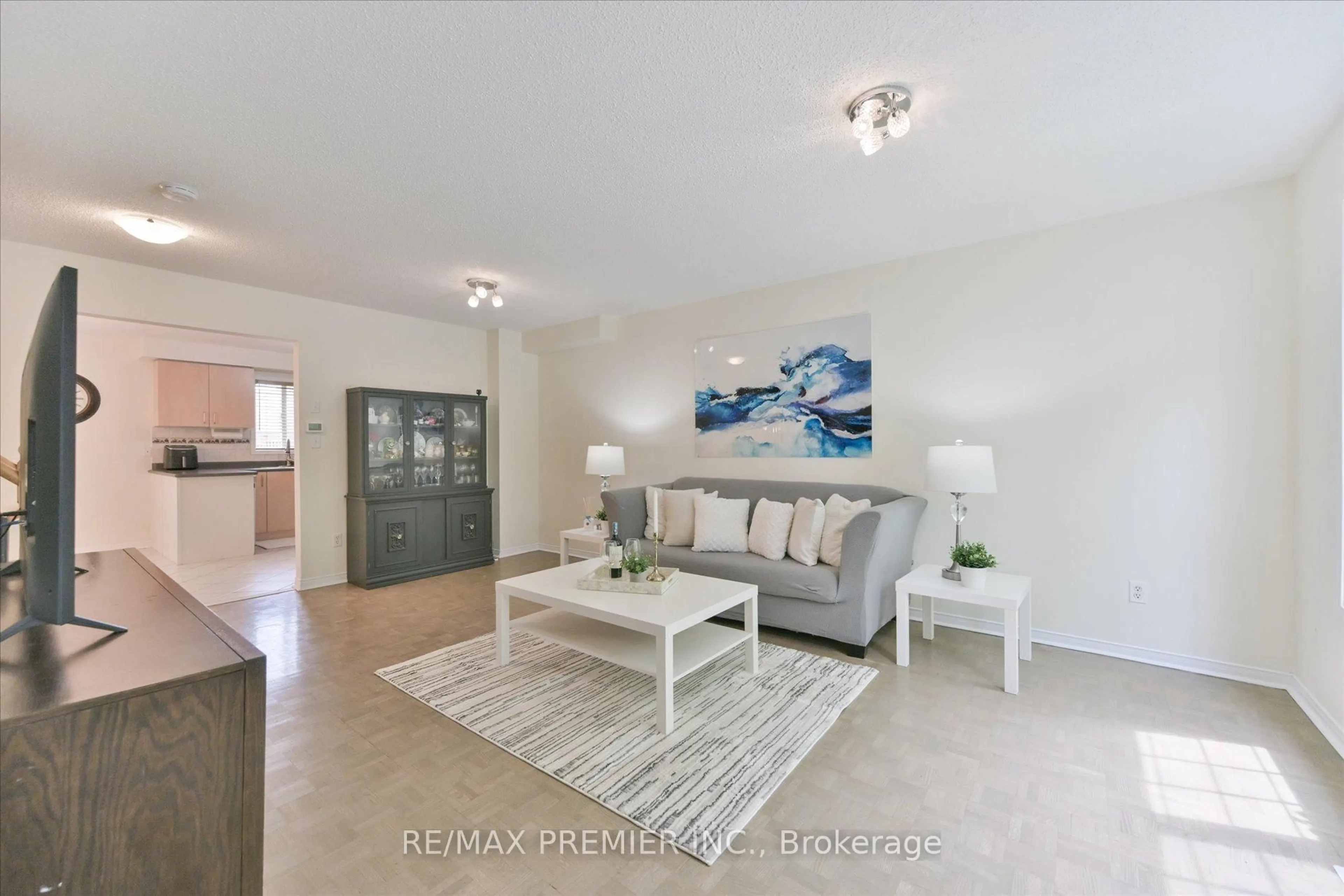 Living room with furniture, ceramic/tile floor for 632 Napa Valley Ave, Vaughan Ontario L4H 1R1