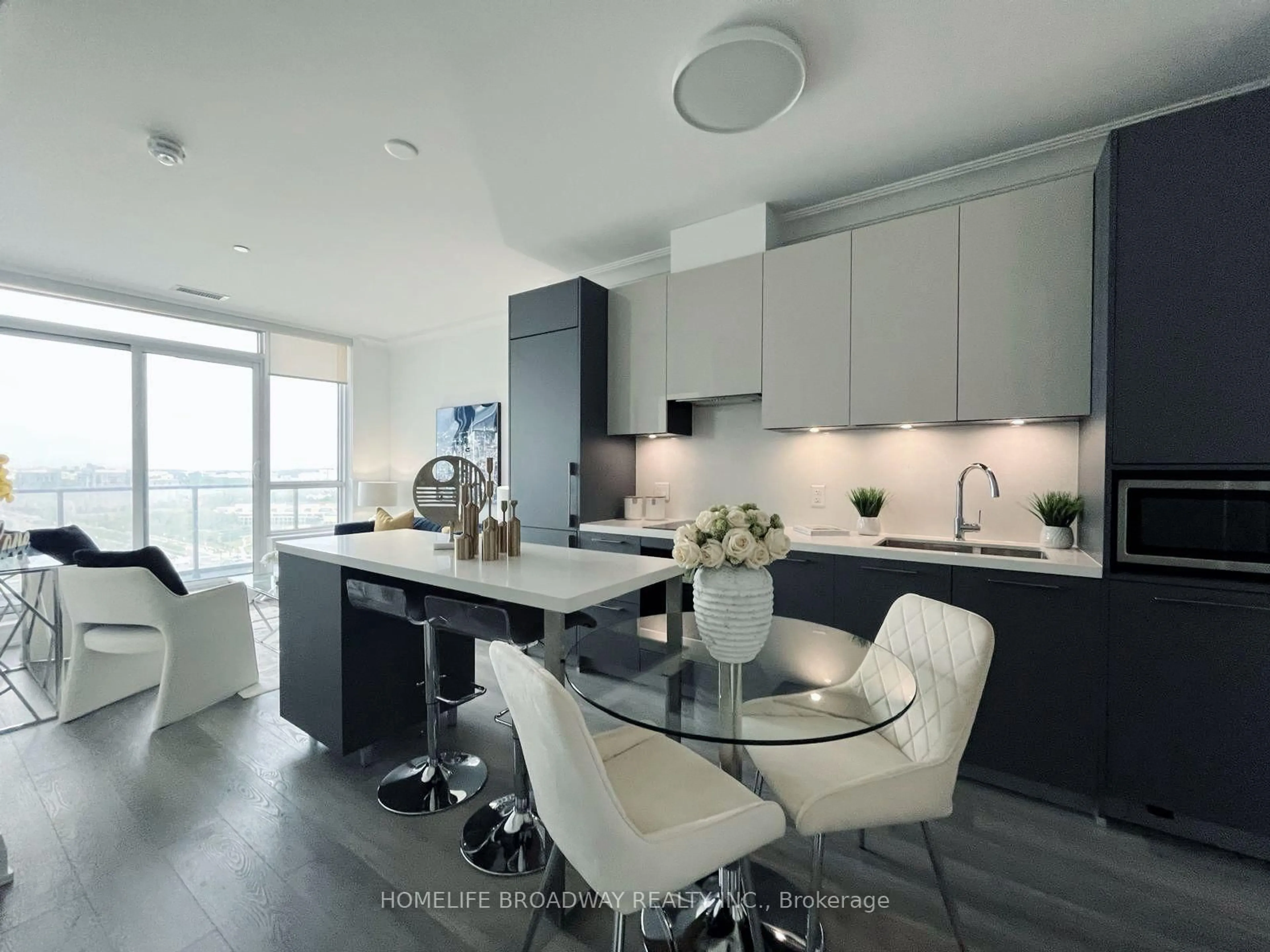 Contemporary kitchen, unknown for 18 Water Walk Dr #2307, Markham Ontario L3R 6L5