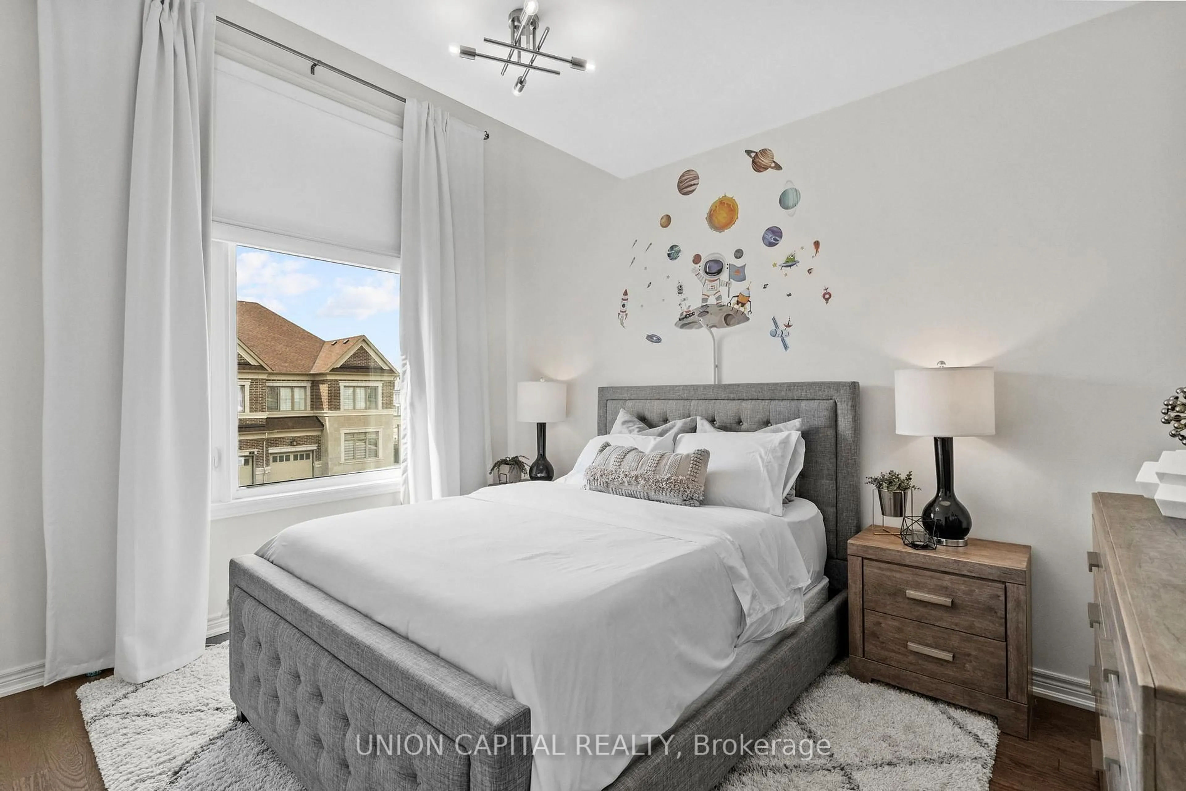 Bedroom with bed, unknown for 8 Protostar Ave, Richmond Hill Ontario L4C 5G9