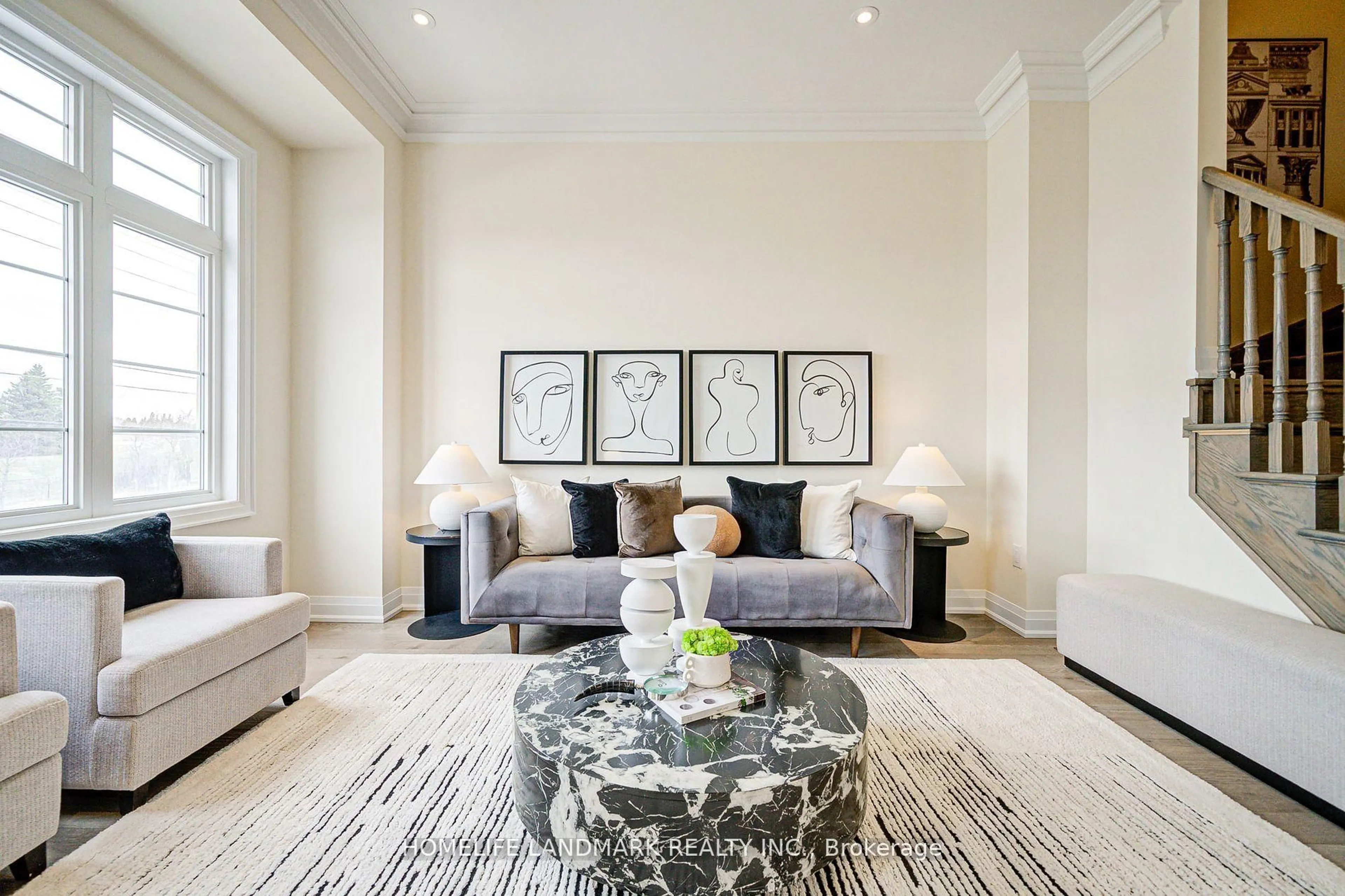 Living room with furniture, unknown for 4285 Major Mackenzie Dr, Markham Ontario L6C 3L5