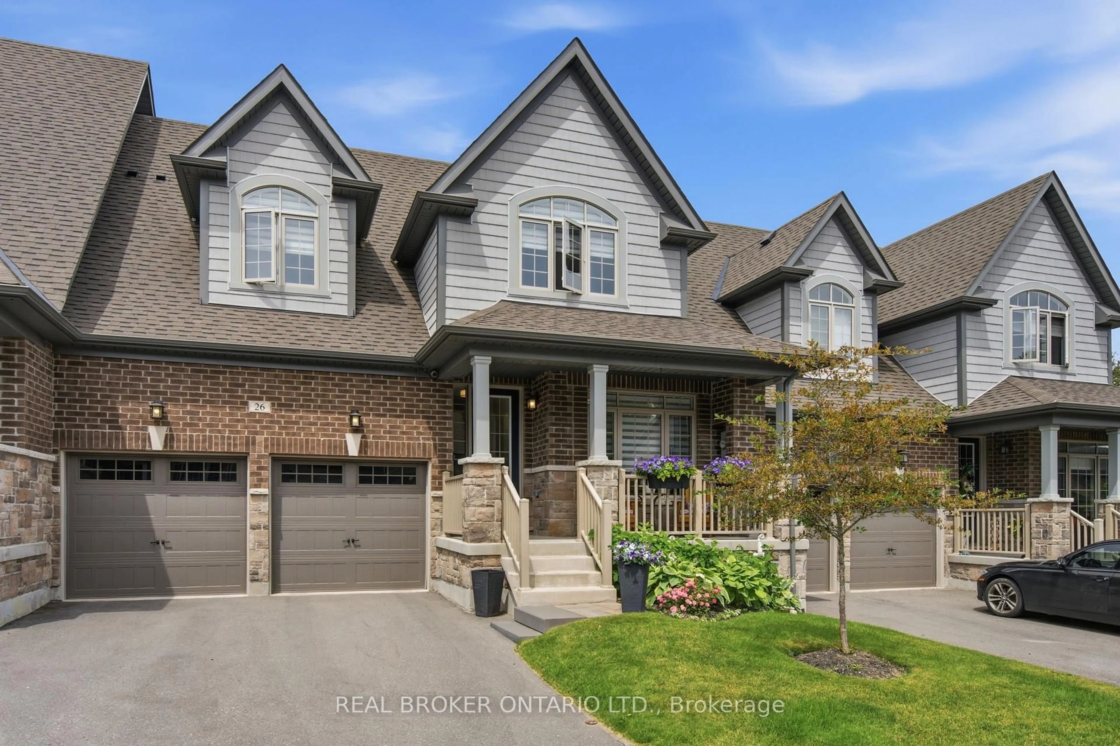 Home with brick exterior material, street for 26 Howard Williams Crt, Uxbridge Ontario L9P 0R2