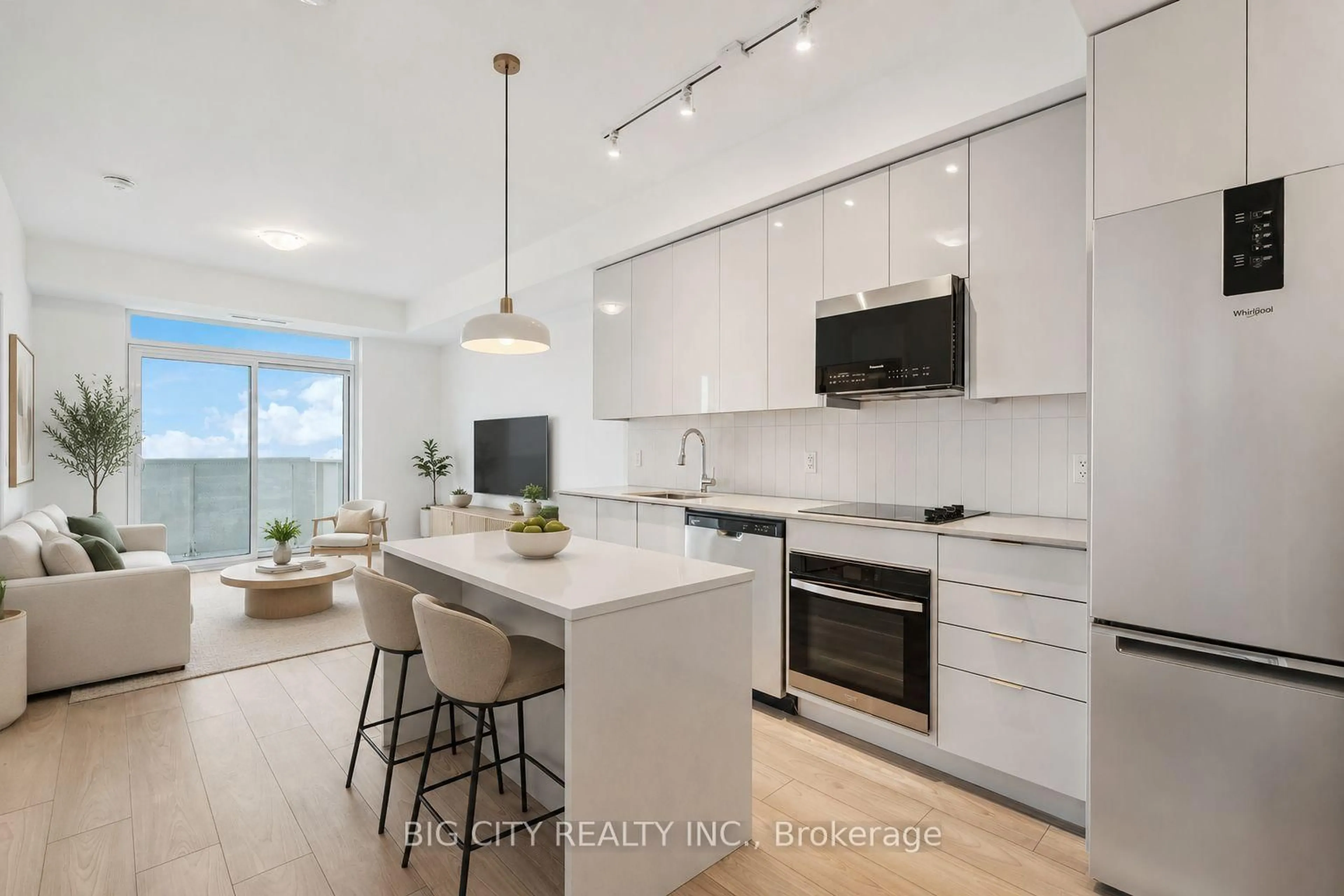 Open concept kitchen, unknown for 498 Caldari Rd #2328, Vaughan Ontario L4K 0R6
