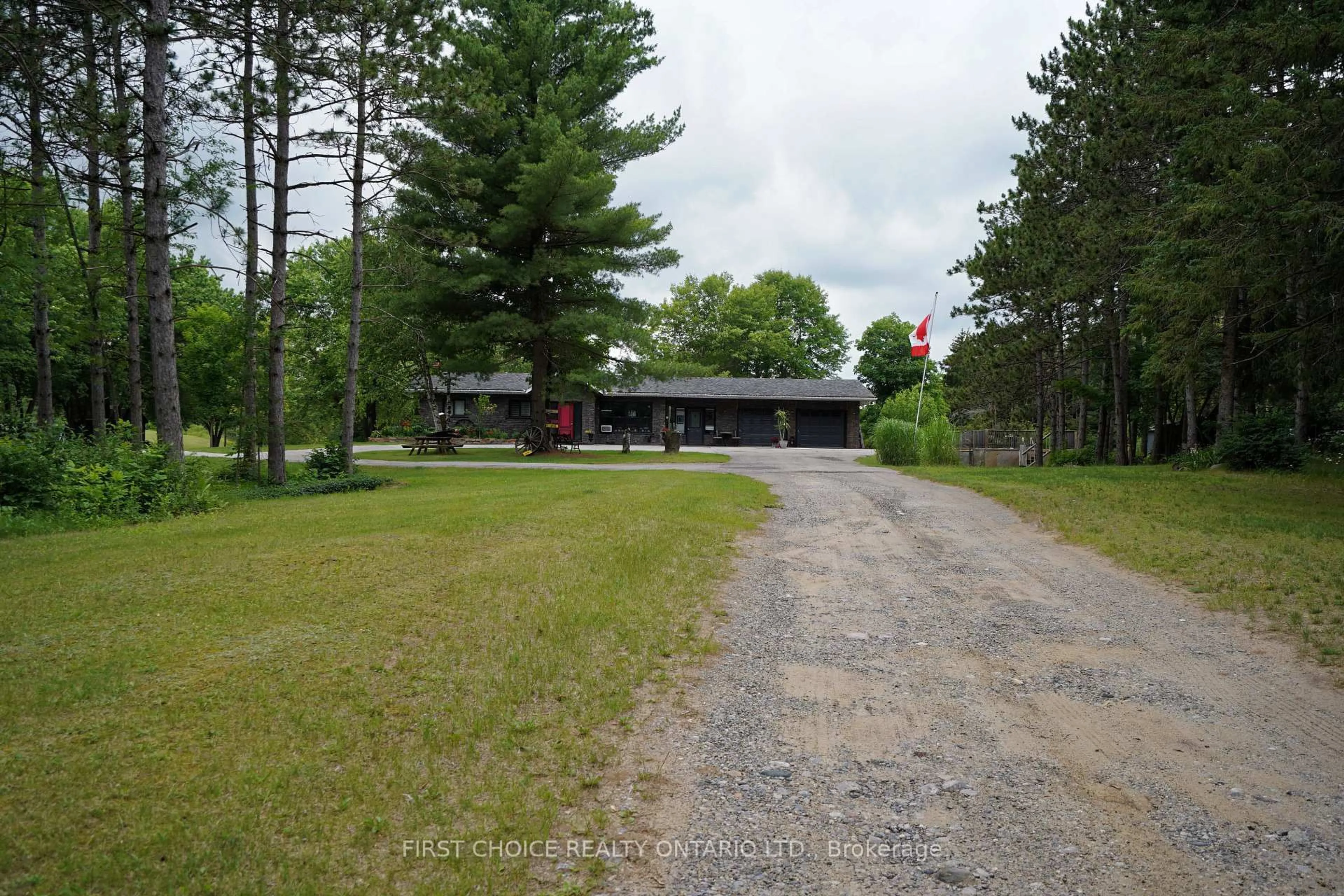 A pic from outside/outdoor area/front of a property/back of a property/a pic from drone, street for 1890 Concession Rd 7 Concession, Adjala-Tosorontio Ontario L0G 1W0