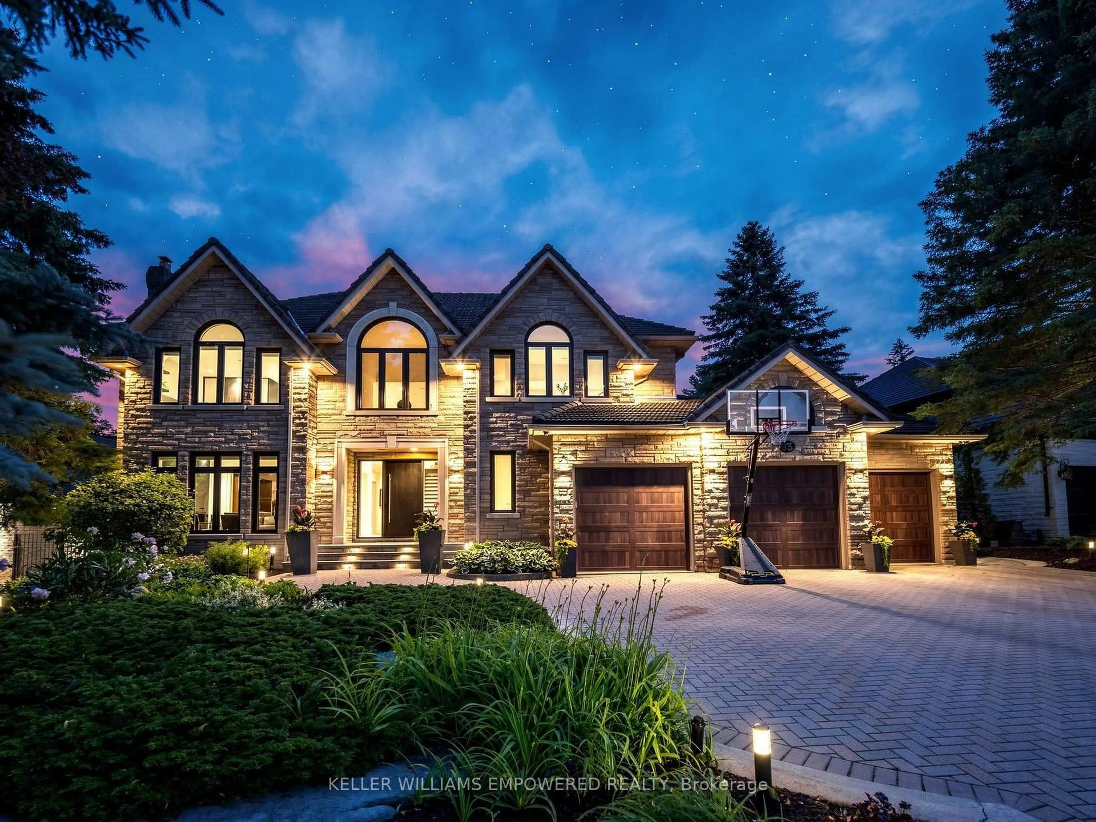 Home with brick exterior material, street for 93 Longview Cres, Vaughan Ontario L4H 1A9