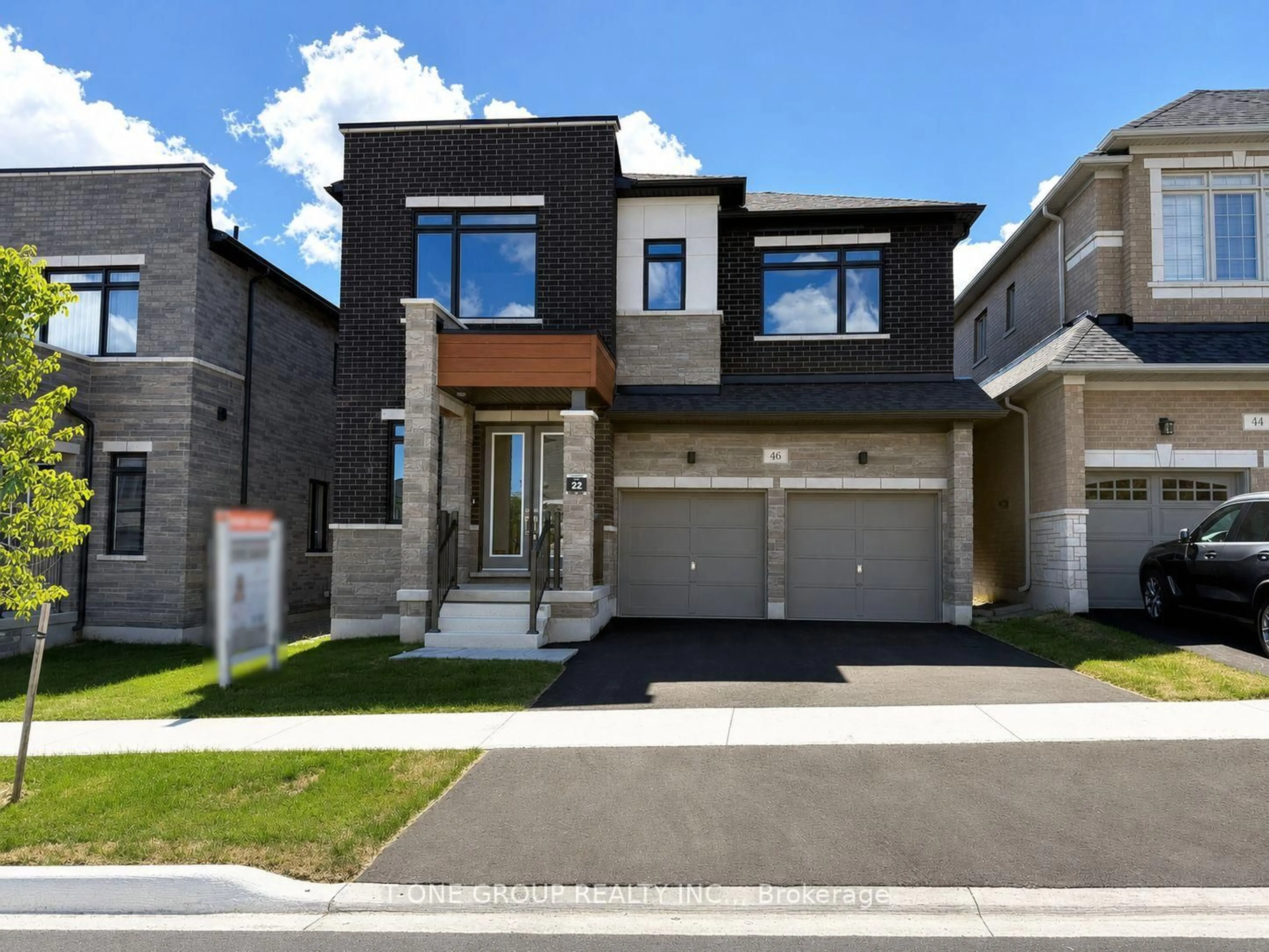 Home with brick exterior material, street for 46 Boccella Cres, Richmond Hill Ontario L4B 0J1