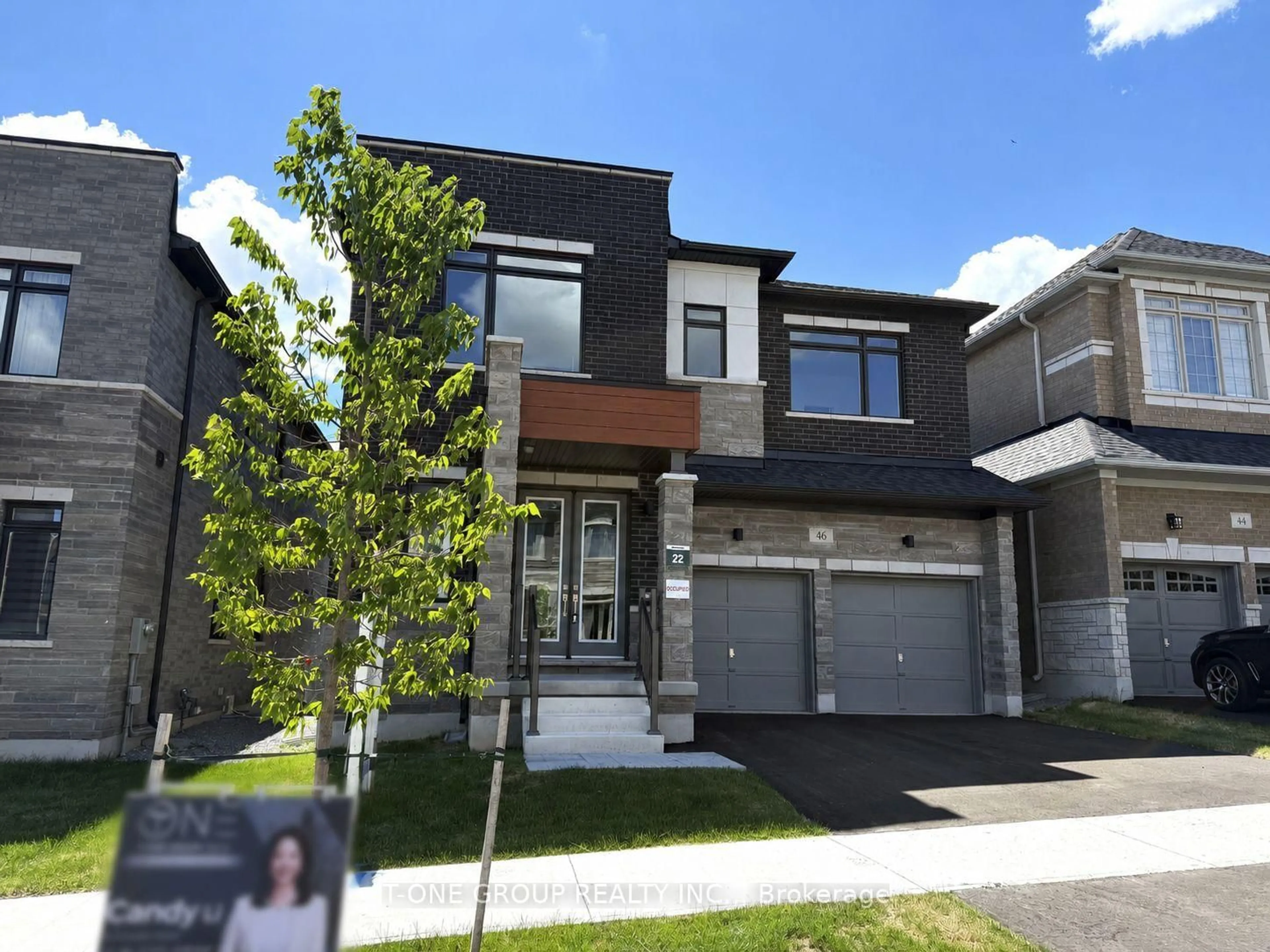 Home with brick exterior material, street for 46 Boccella Cres, Richmond Hill Ontario L4B 0J1