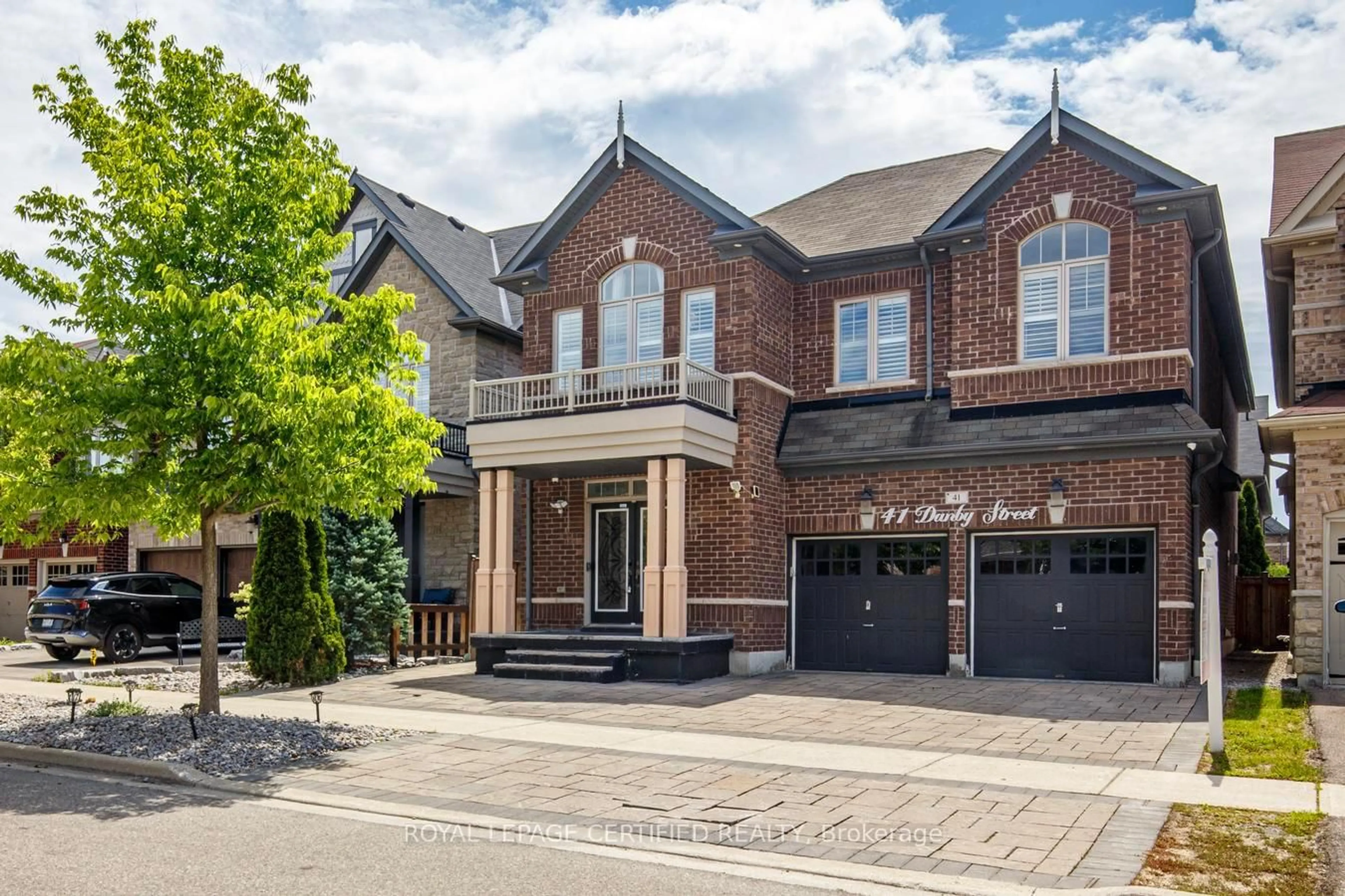 Home with brick exterior material, street for 41 Danby St, Vaughan Ontario L4H 3Z2