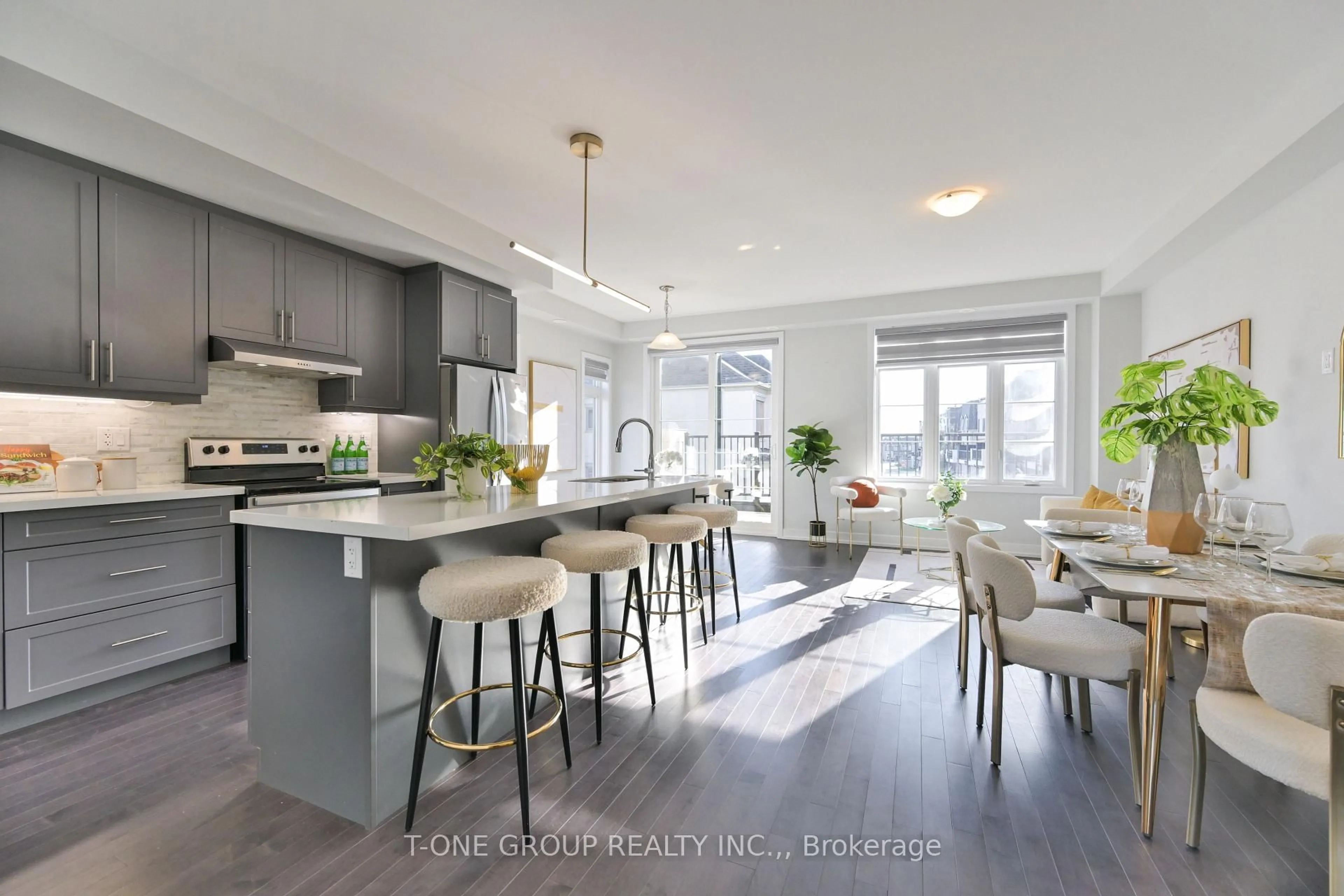 Open concept kitchen, unknown for 9654 Kennedy Rd, Markham Ontario L6C 3J7