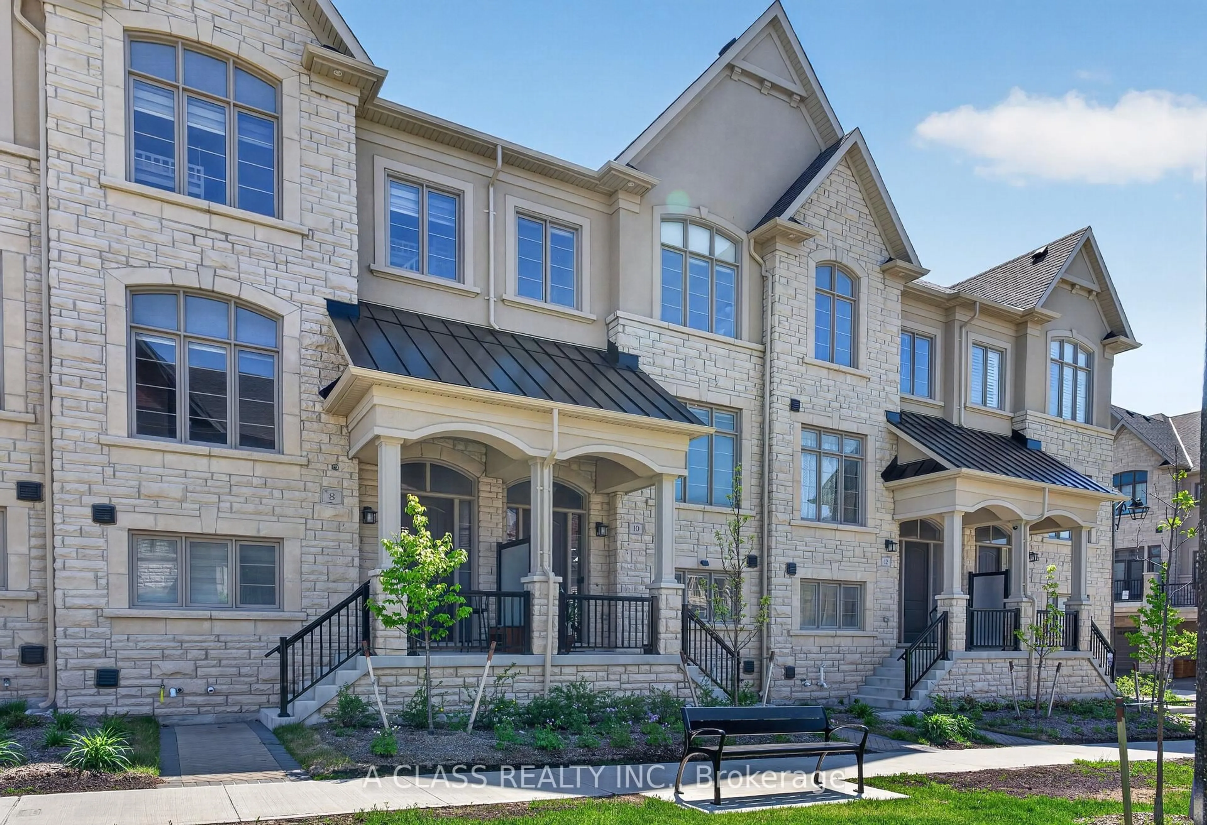Home with brick exterior material, street for 10 Abbey Hill Lane, Markham Ontario L6C 3L5