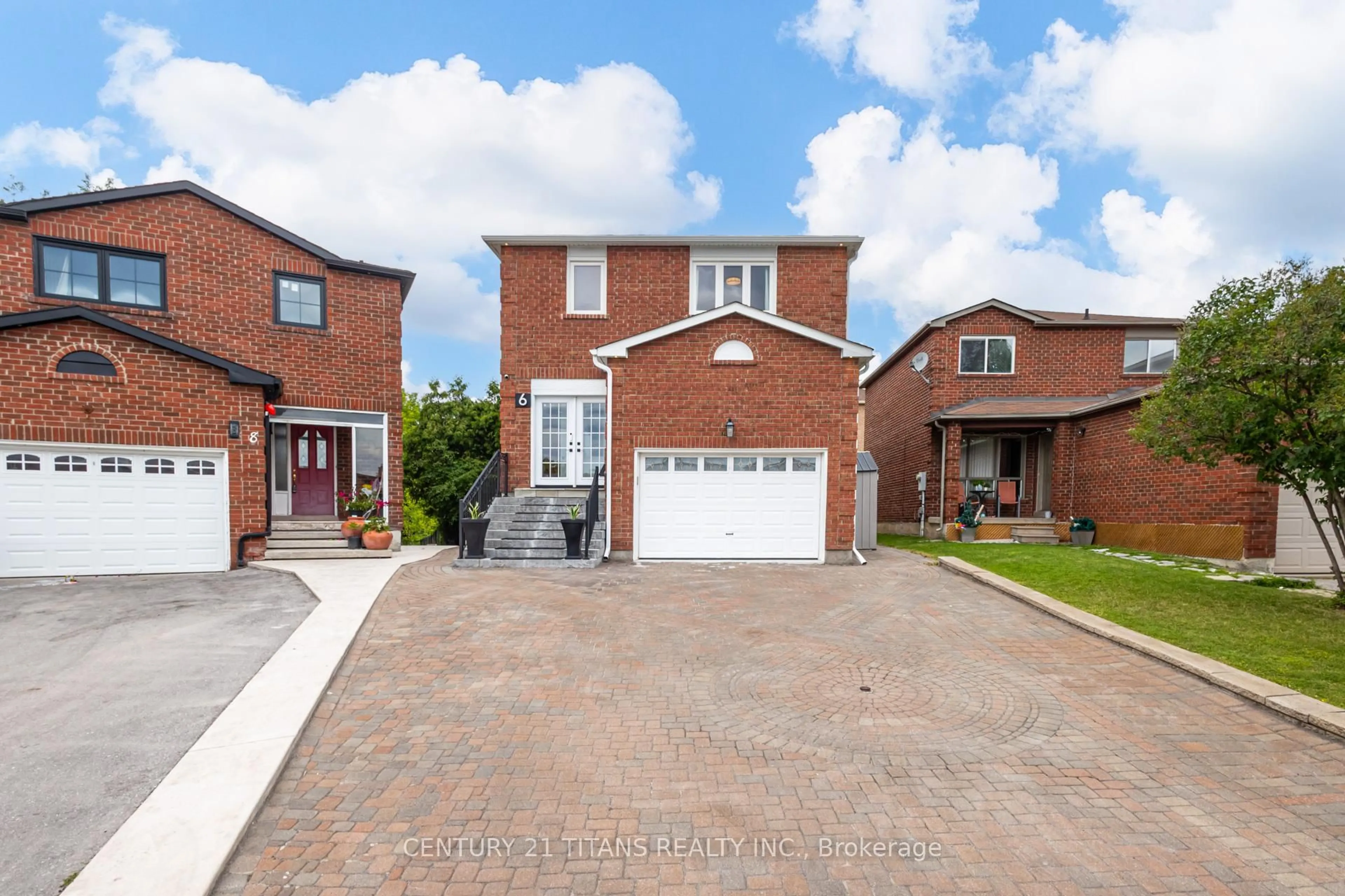 Home with brick exterior material, street for 6 Blossom Crt, Vaughan Ontario L4L 6S9
