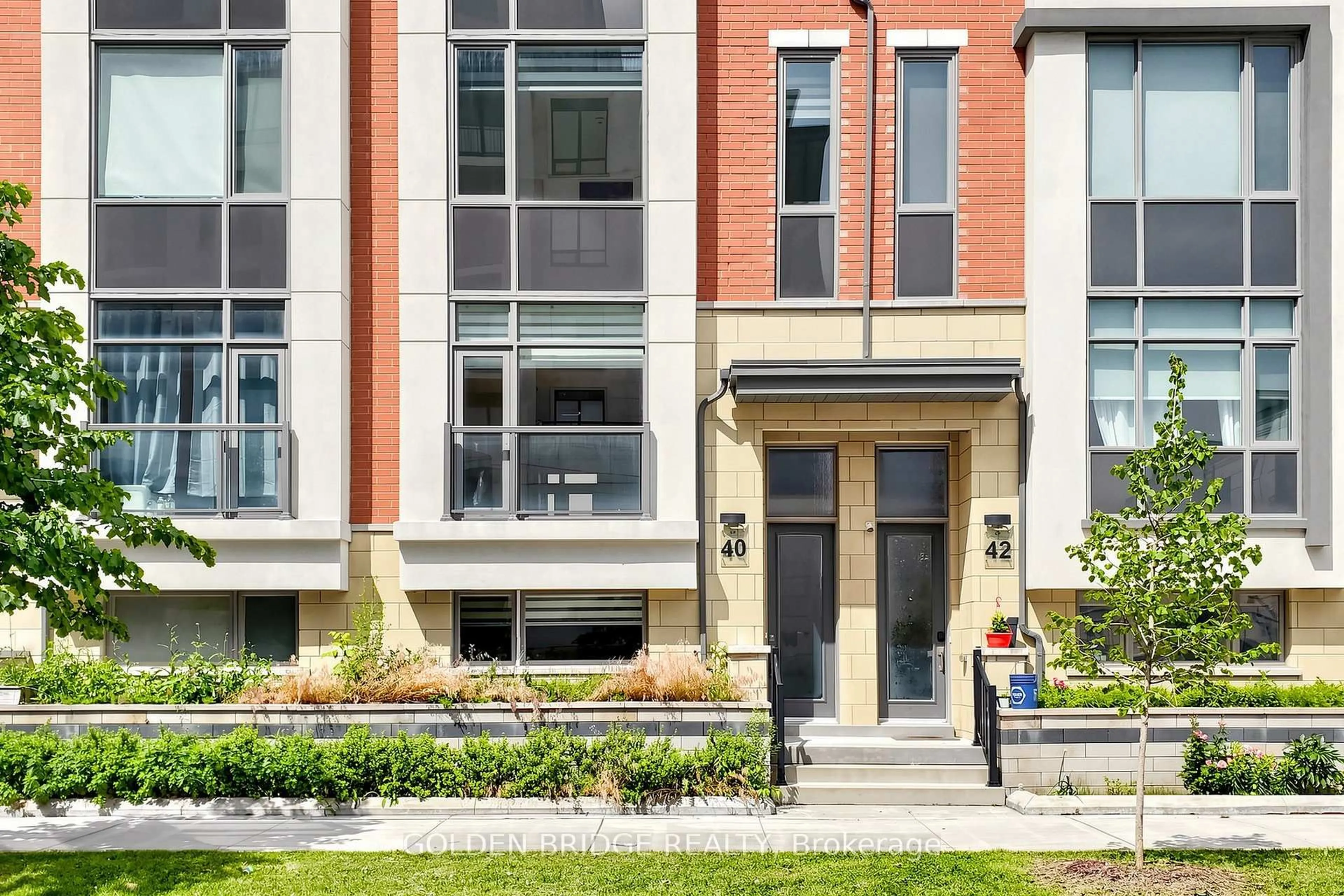 Home with brick exterior material, street for 40 William Saville St, Markham Ontario L3R 9S3