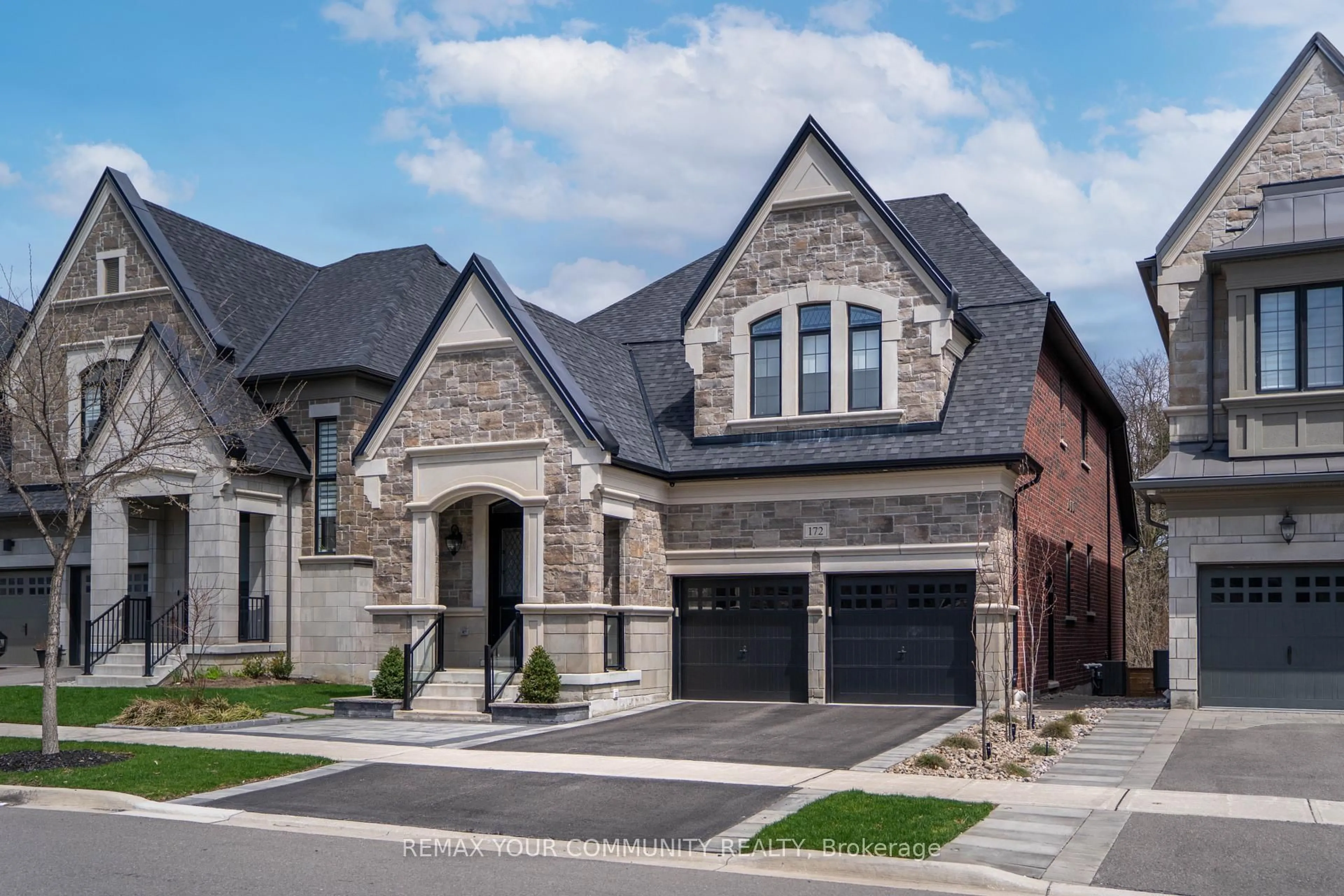 Home with brick exterior material, street for 172 Purple Creek Rd, Vaughan Ontario L4H 5C6