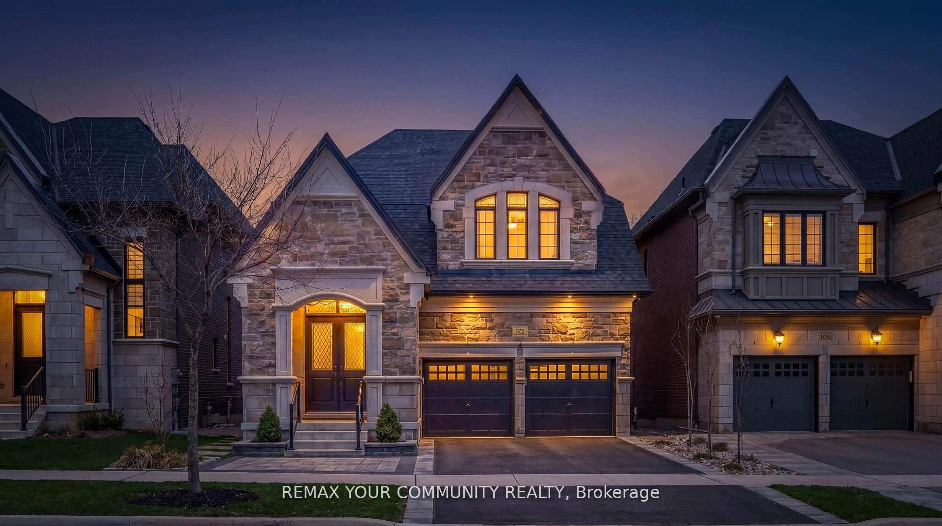 Home with brick exterior material, street for 172 Purple Creek Rd, Vaughan Ontario L4H 5C6