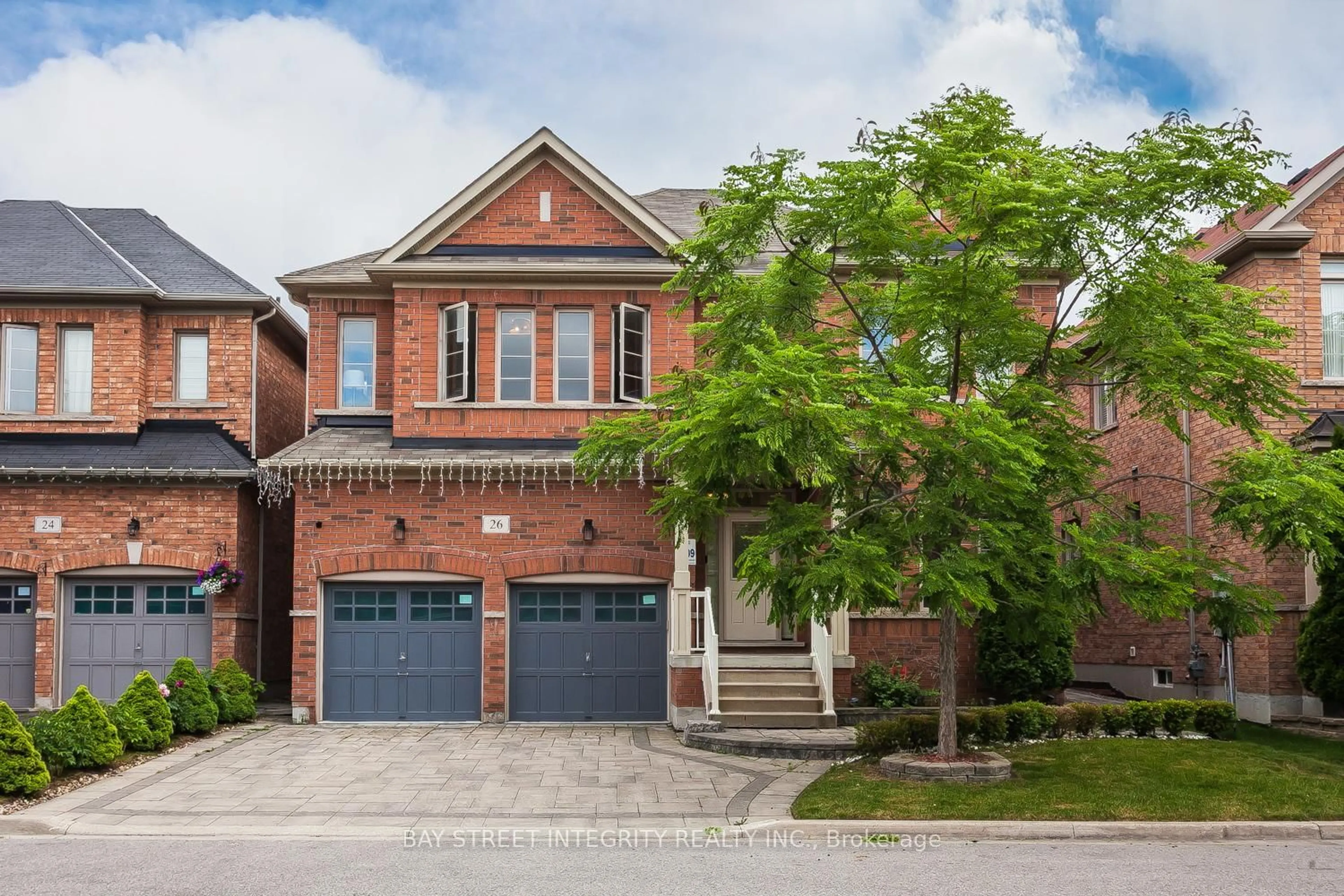 Home with brick exterior material, street for 26 Carolina Rose Cres, Markham Ontario L6E 0P2