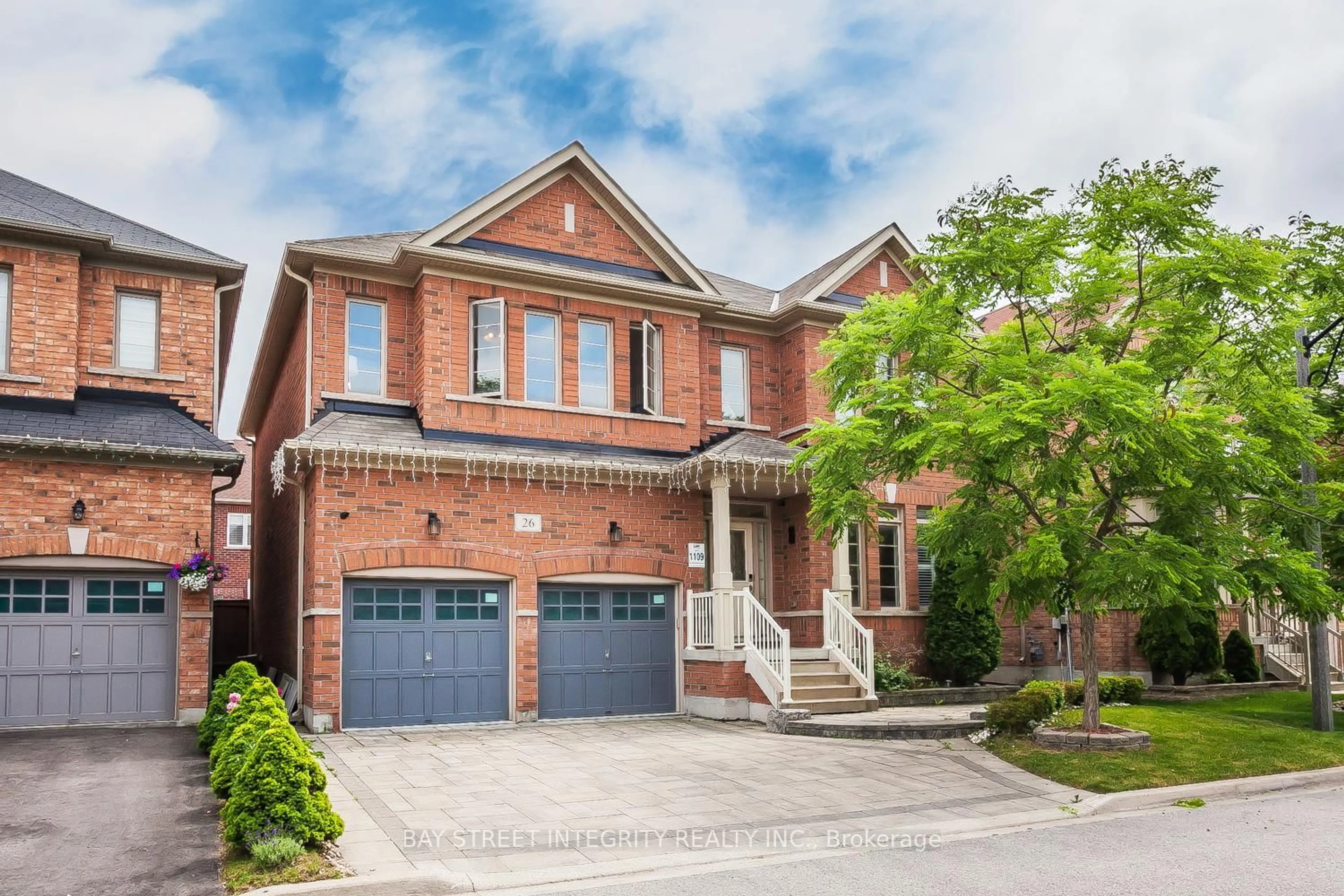 Home with brick exterior material, street for 26 Carolina Rose Cres, Markham Ontario L6E 0P2