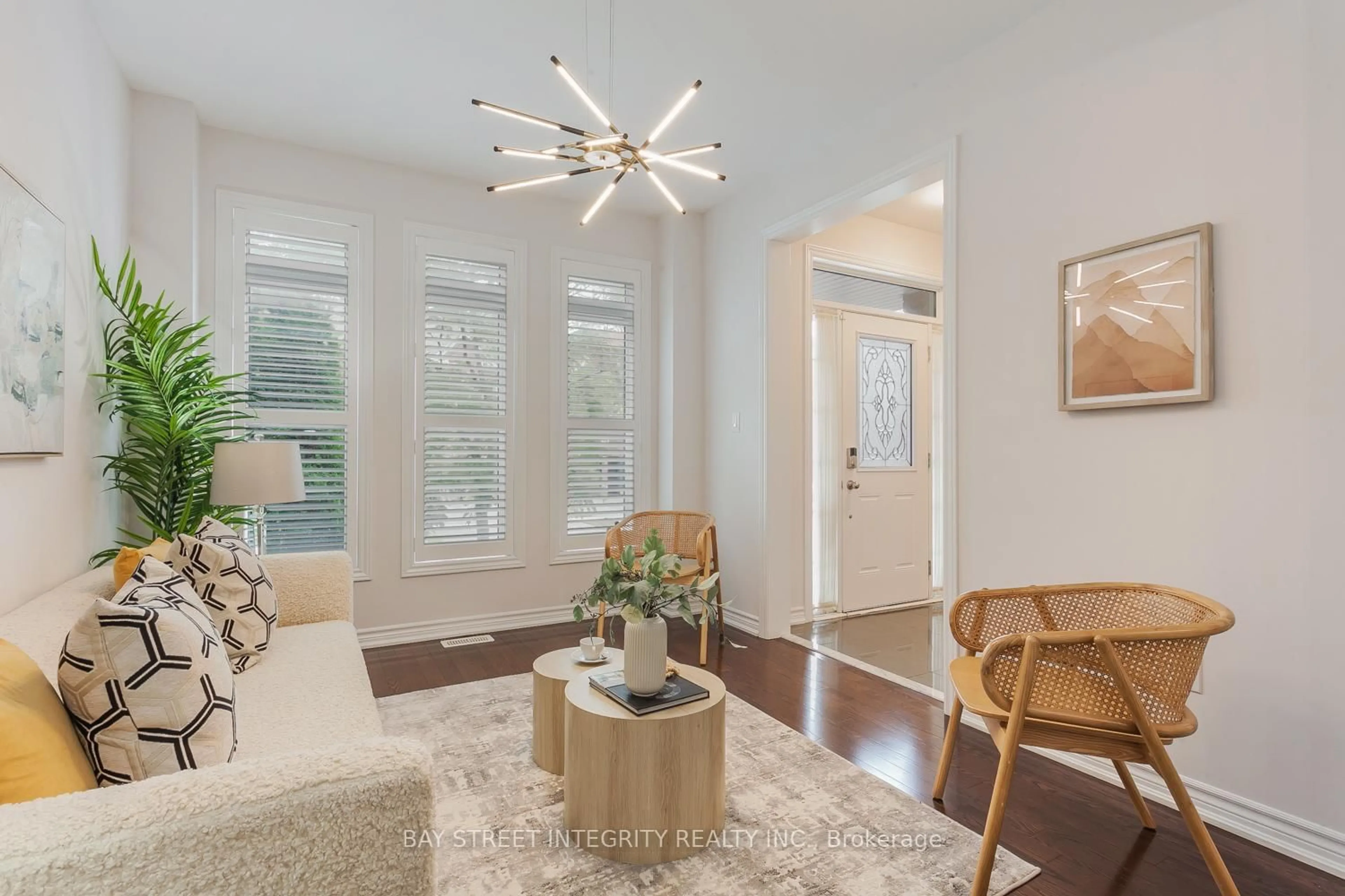 Living room with furniture, unknown for 26 Carolina Rose Cres, Markham Ontario L6E 0P2
