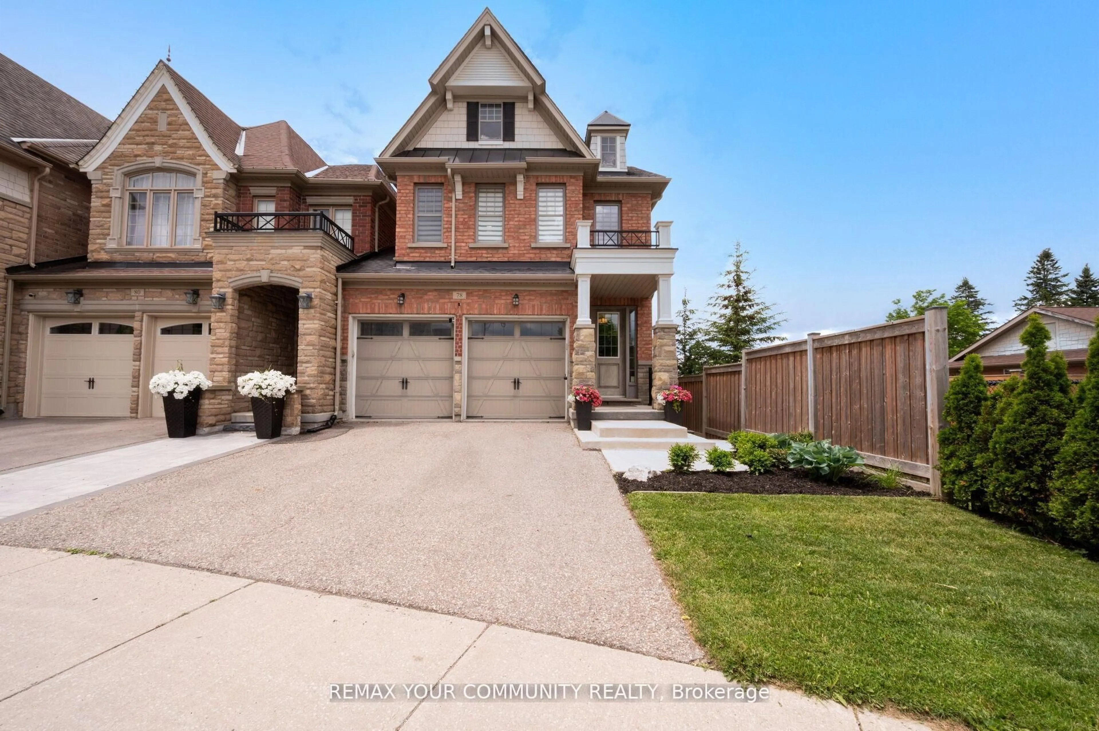Home with brick exterior material, street for 78 Alex Campbell Cres, King Ontario L7B 0C1