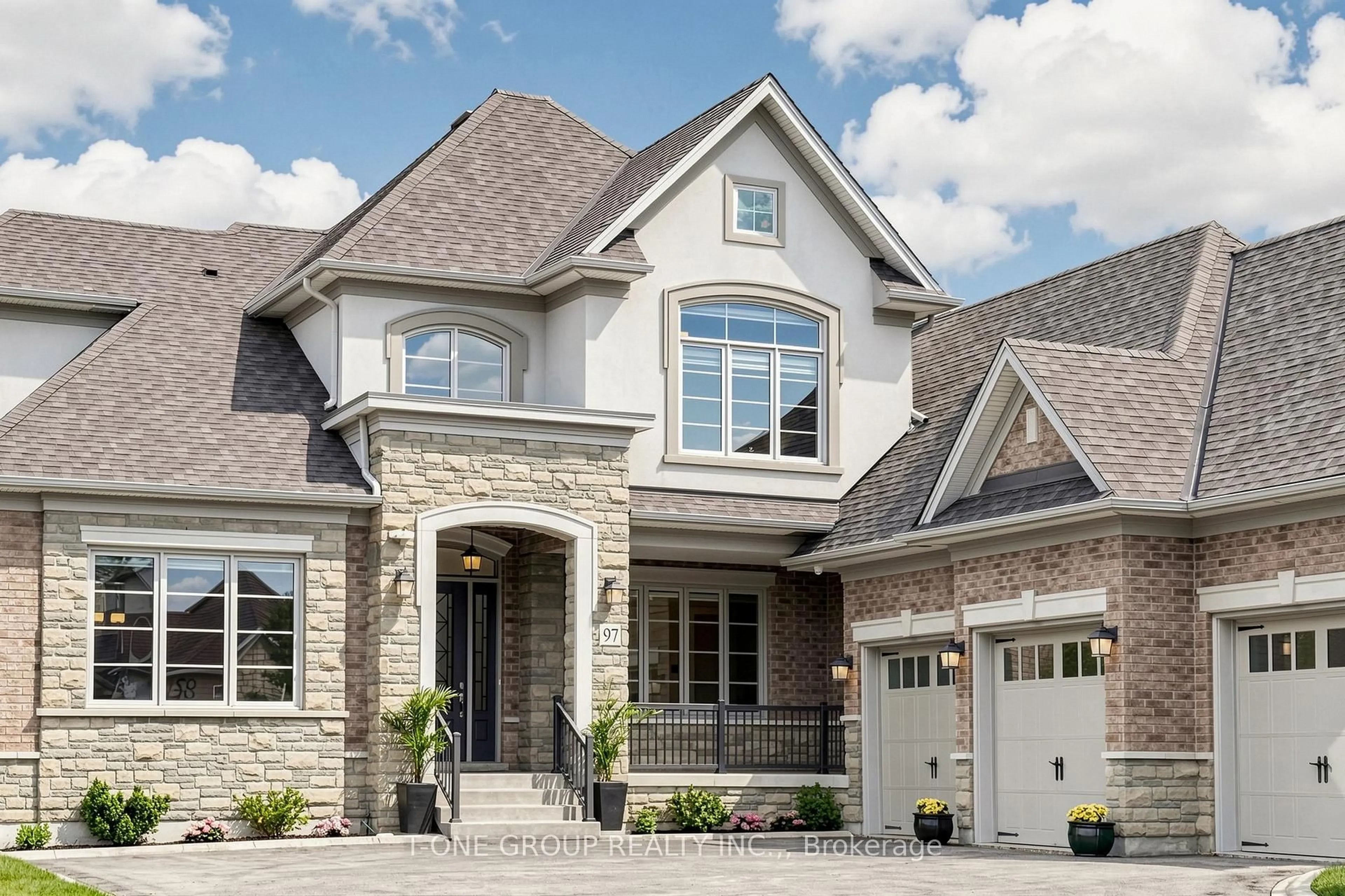 Home with brick exterior material, street for 97 Chuck Ormsby Cres, King Ontario L7B 0A7
