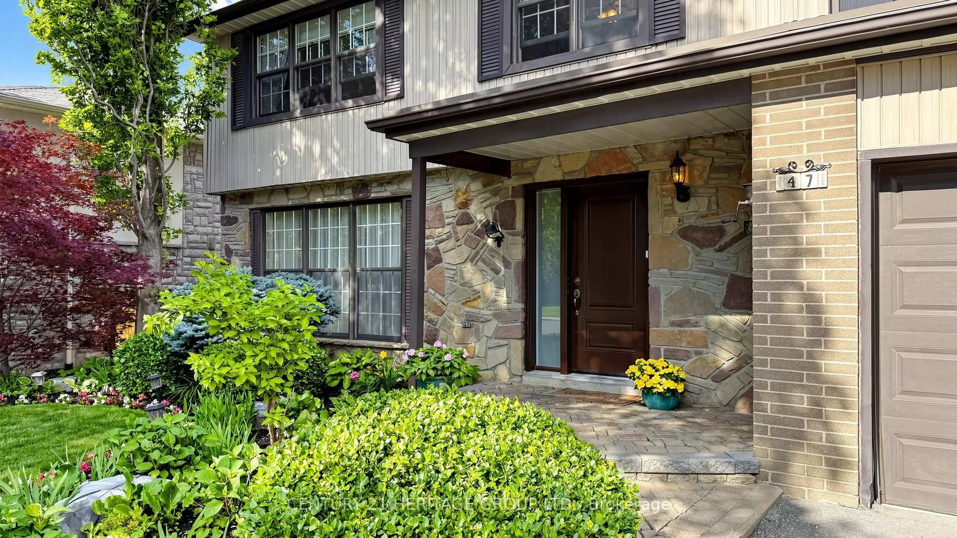 Home with brick exterior material, street for 47 Henderson Ave, Markham Ontario L3T 2K6