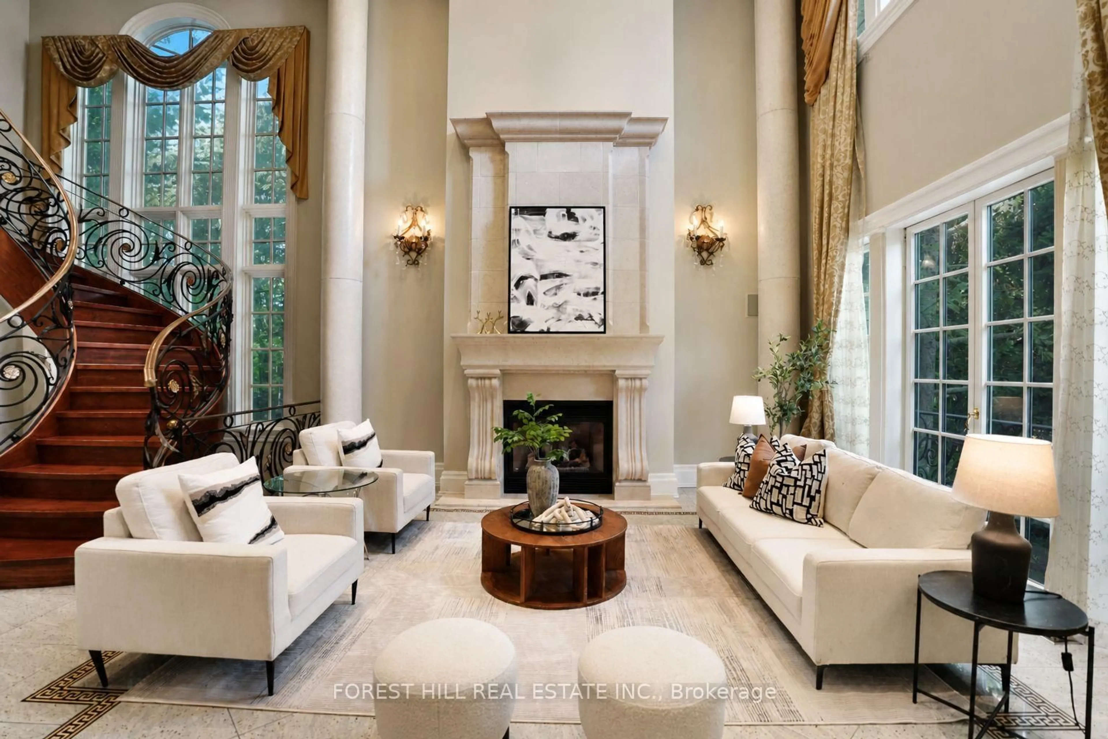 Living room with furniture, unknown for 160 Renaissance Crt, Vaughan Ontario L4J 7W4