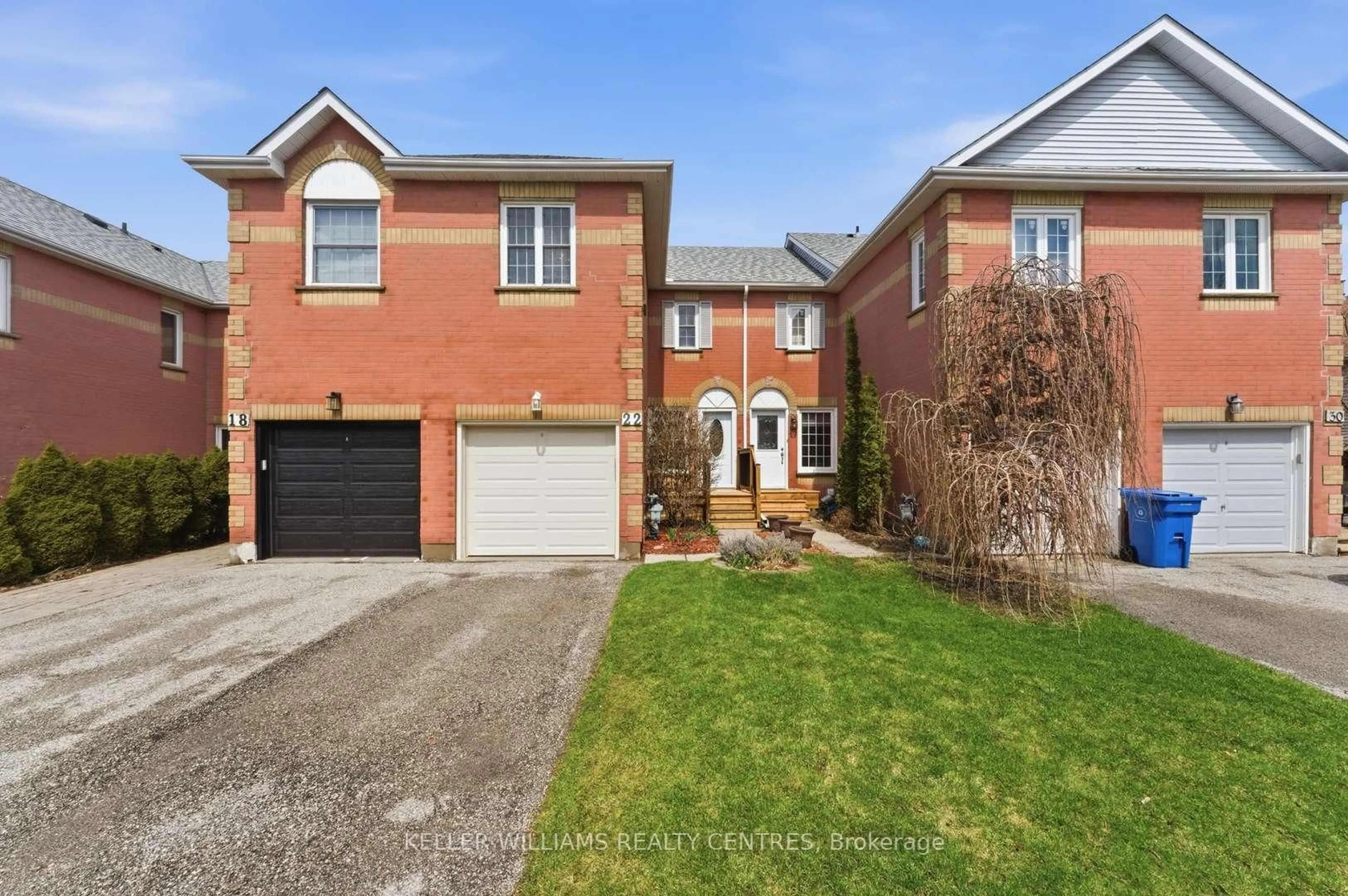 Home with brick exterior material, street for 22 Ross Linton Dr, Aurora Ontario L4G 6T3