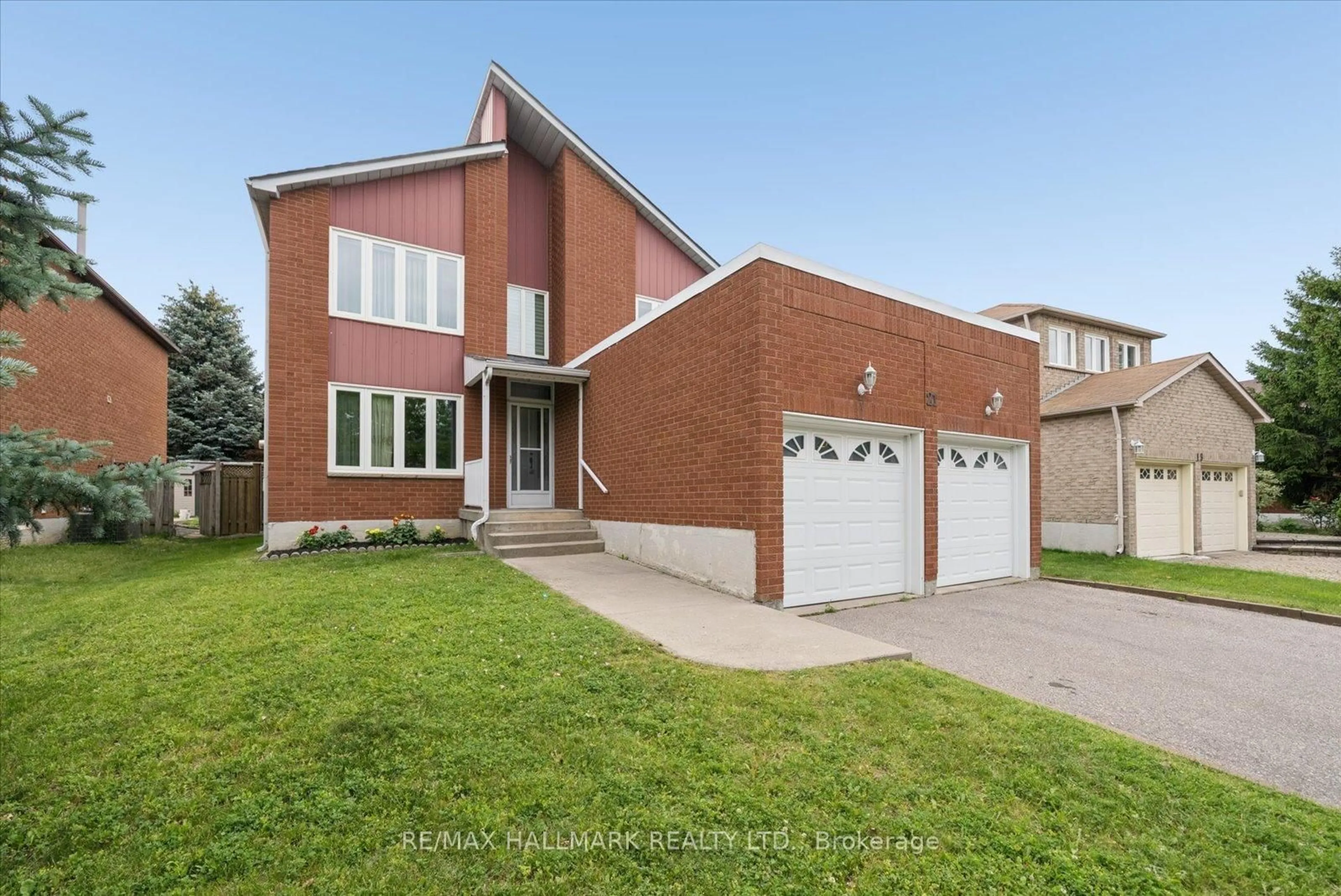 Home with brick exterior material, street for 21 Caldbeck Ave, Markham Ontario L3S 3H4