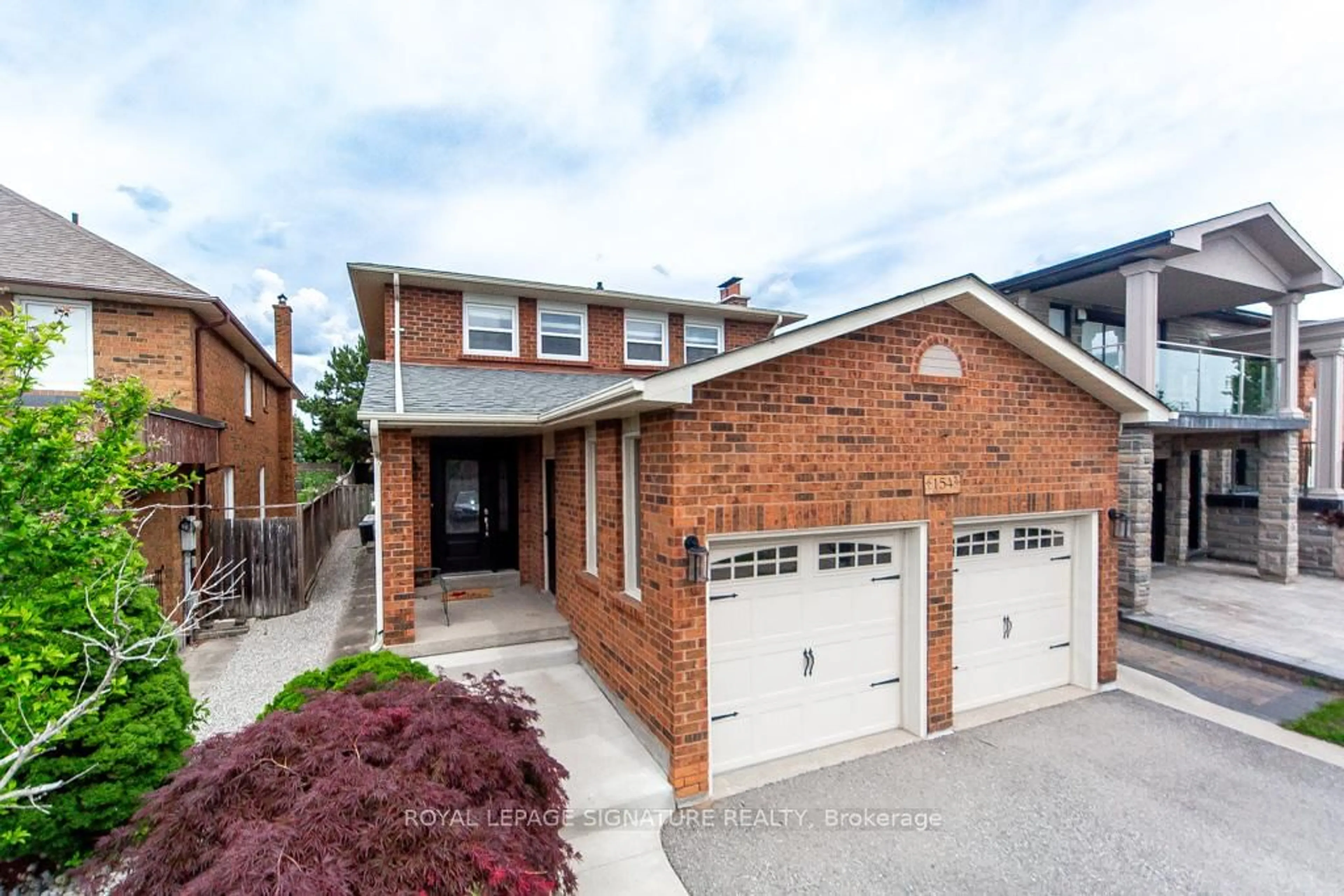 Home with brick exterior material, street for 154 Oliver Lane, Vaughan Ontario L6A 1A9