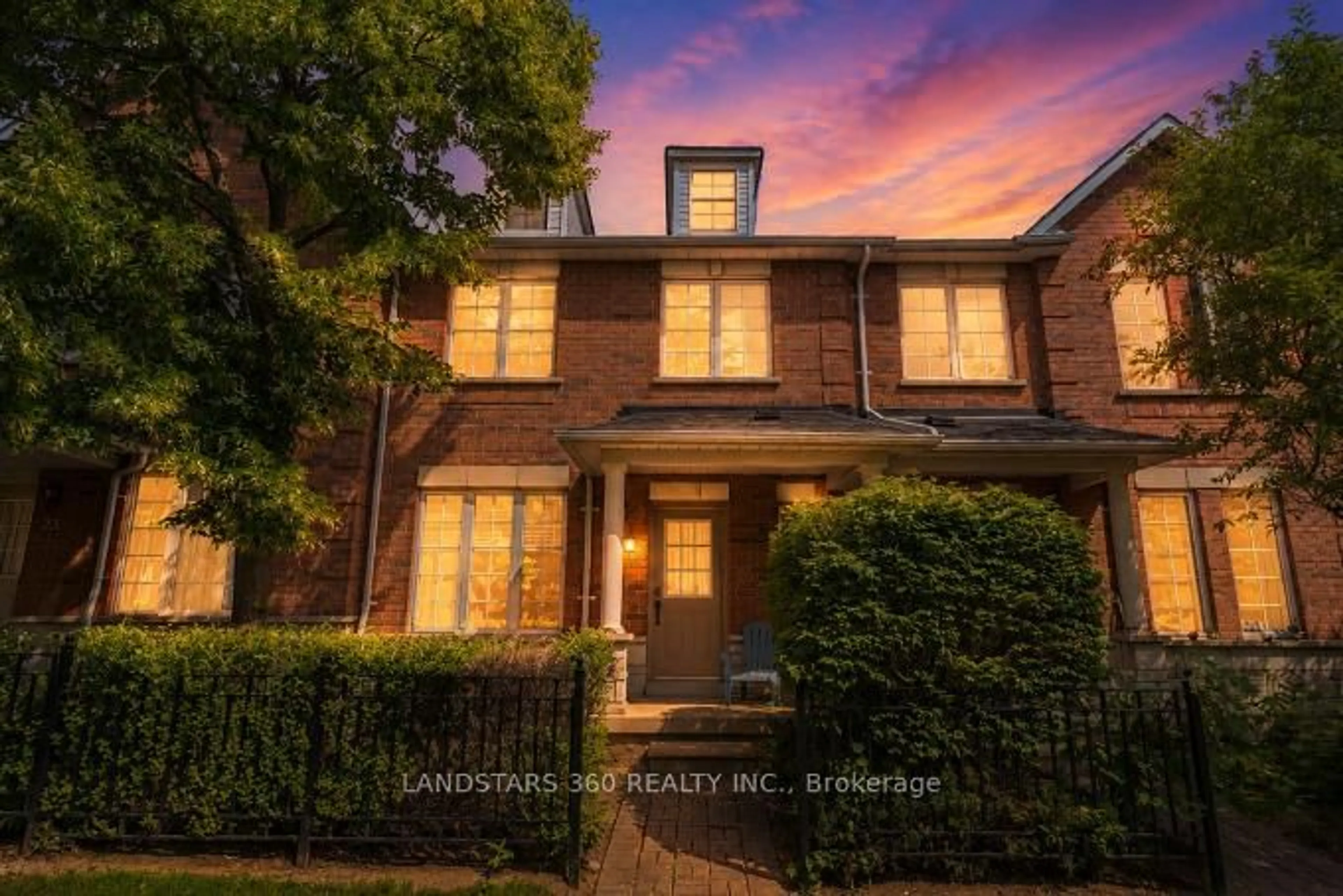 Home with brick exterior material, street for 25 Interlacken Way, Markham Ontario L3R 5H9