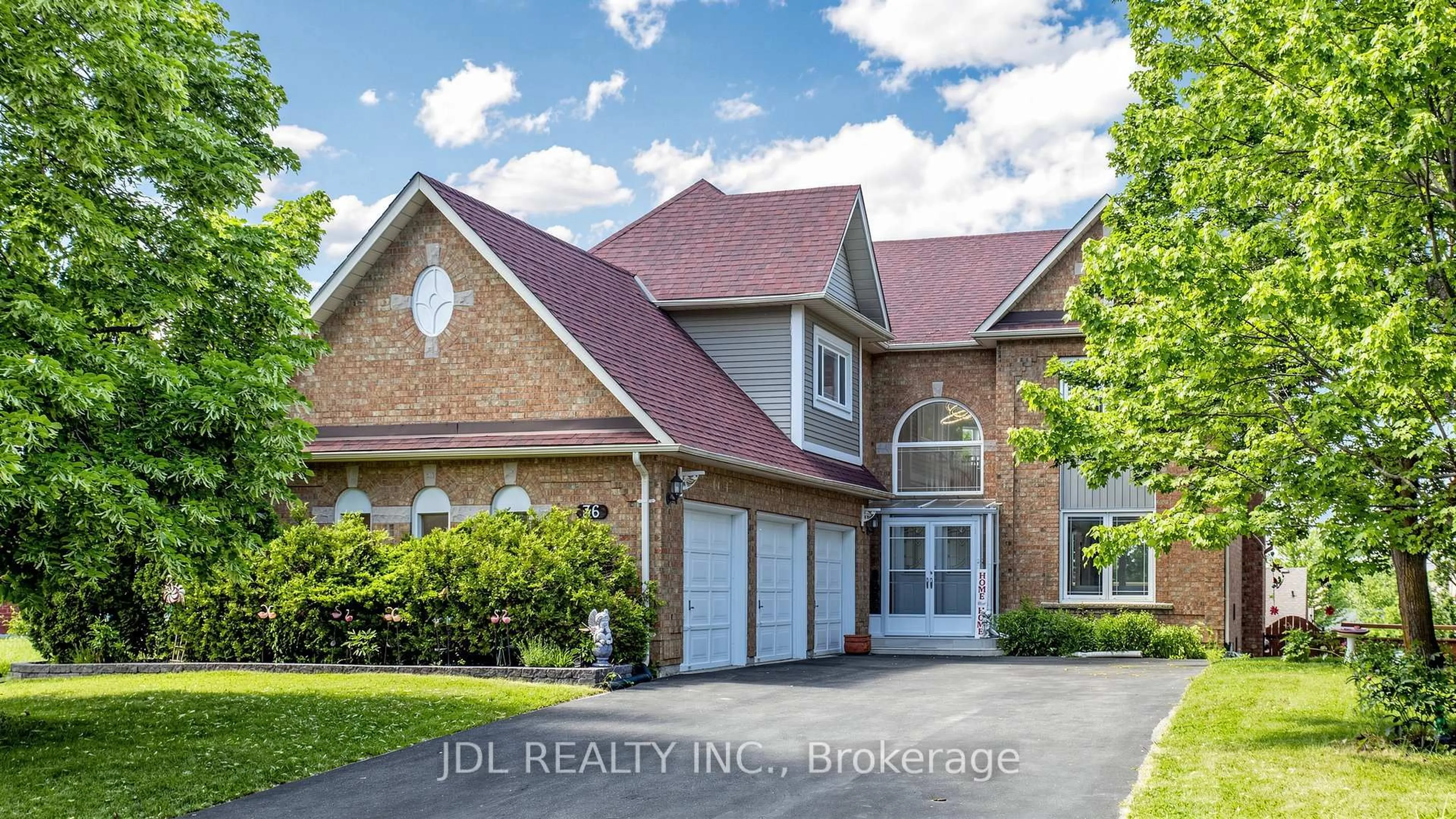 Home with brick exterior material, street for 36 Chartwell Cres, Georgina Ontario L4P 3N8