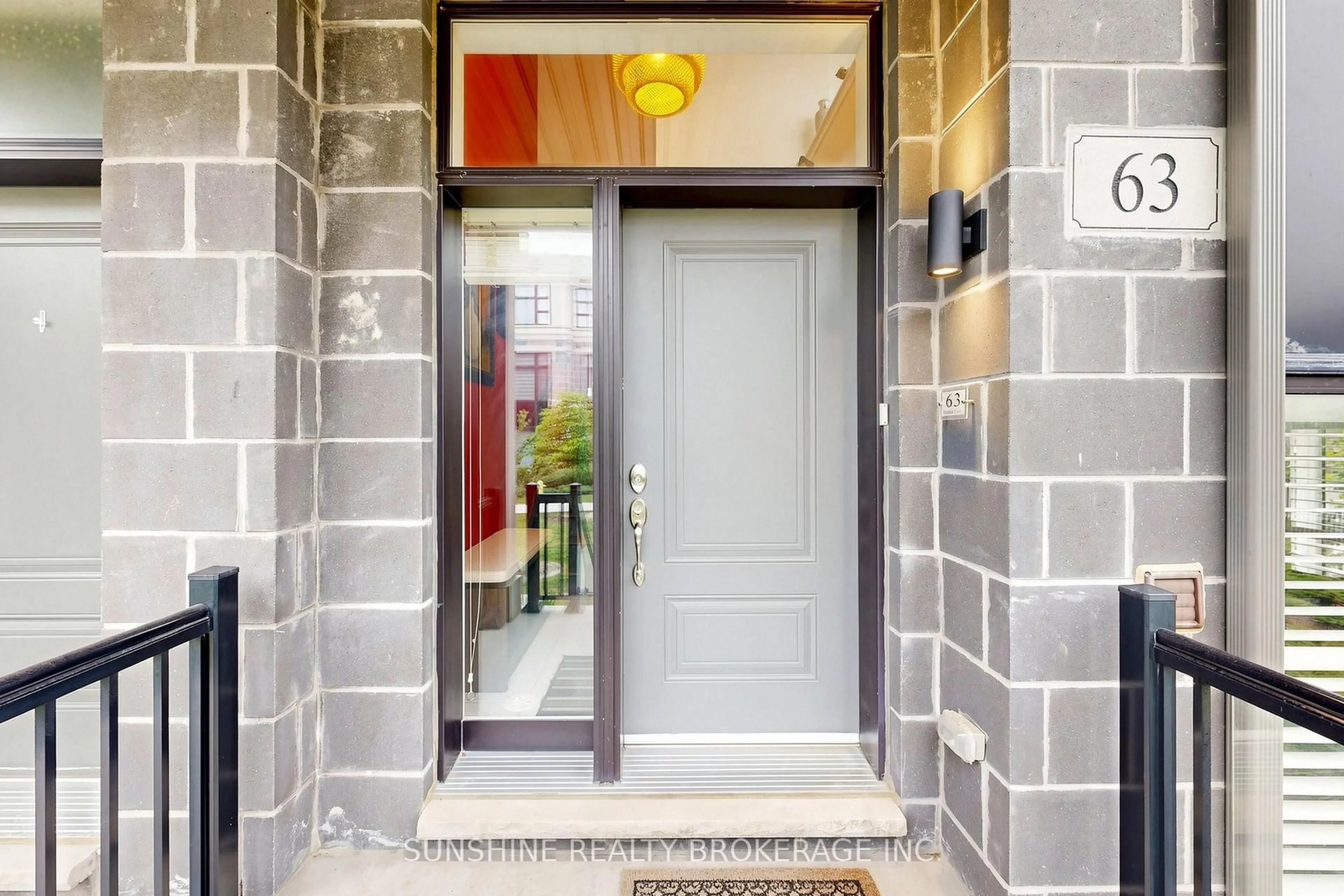 Indoor foyer for 63 Wuhan Lane, Markham Ontario L6E 0V4