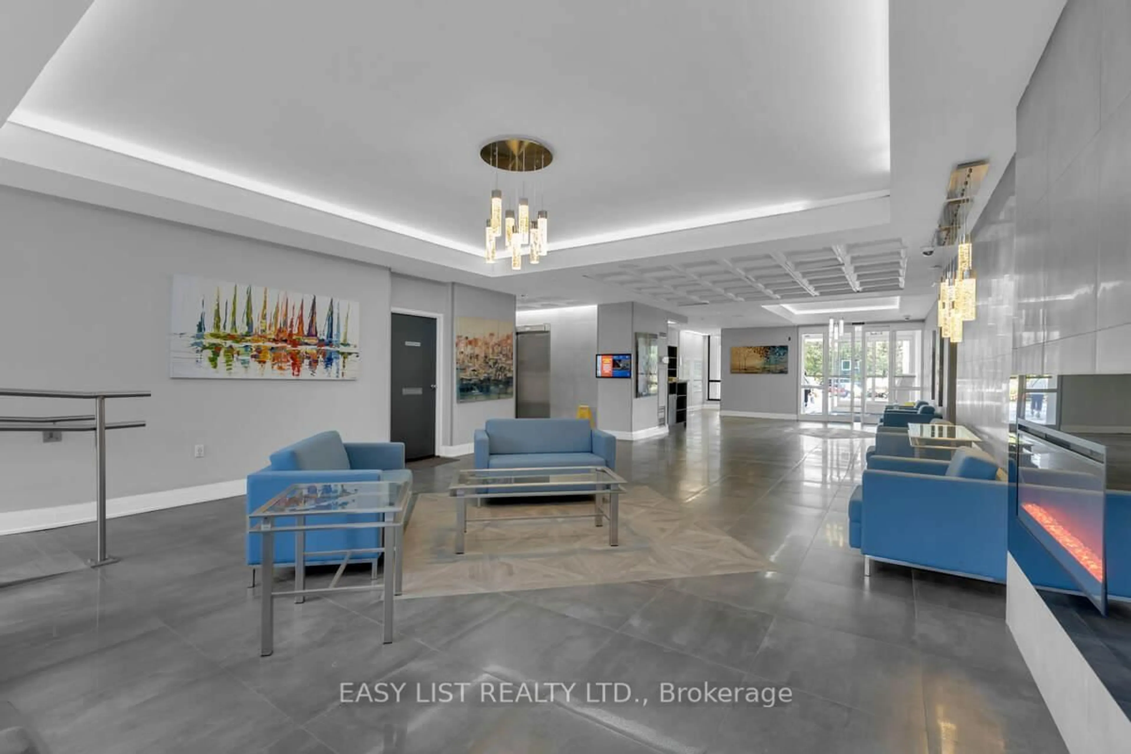 Lobby for 20 Harding Blvd #810, Richmond Hill Ontario L4C 9S4