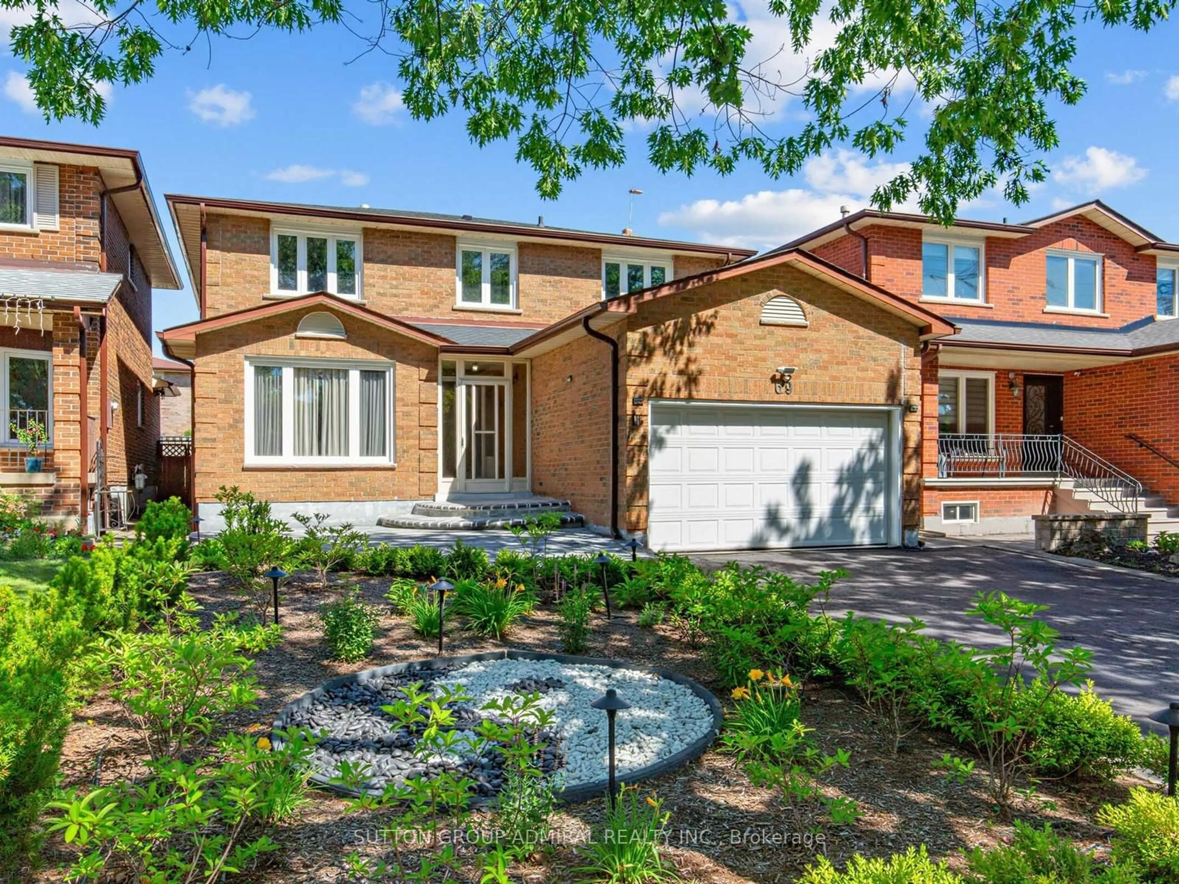 Home with brick exterior material, street for 69 Anthony Lane, Vaughan Ontario L4K 3L1