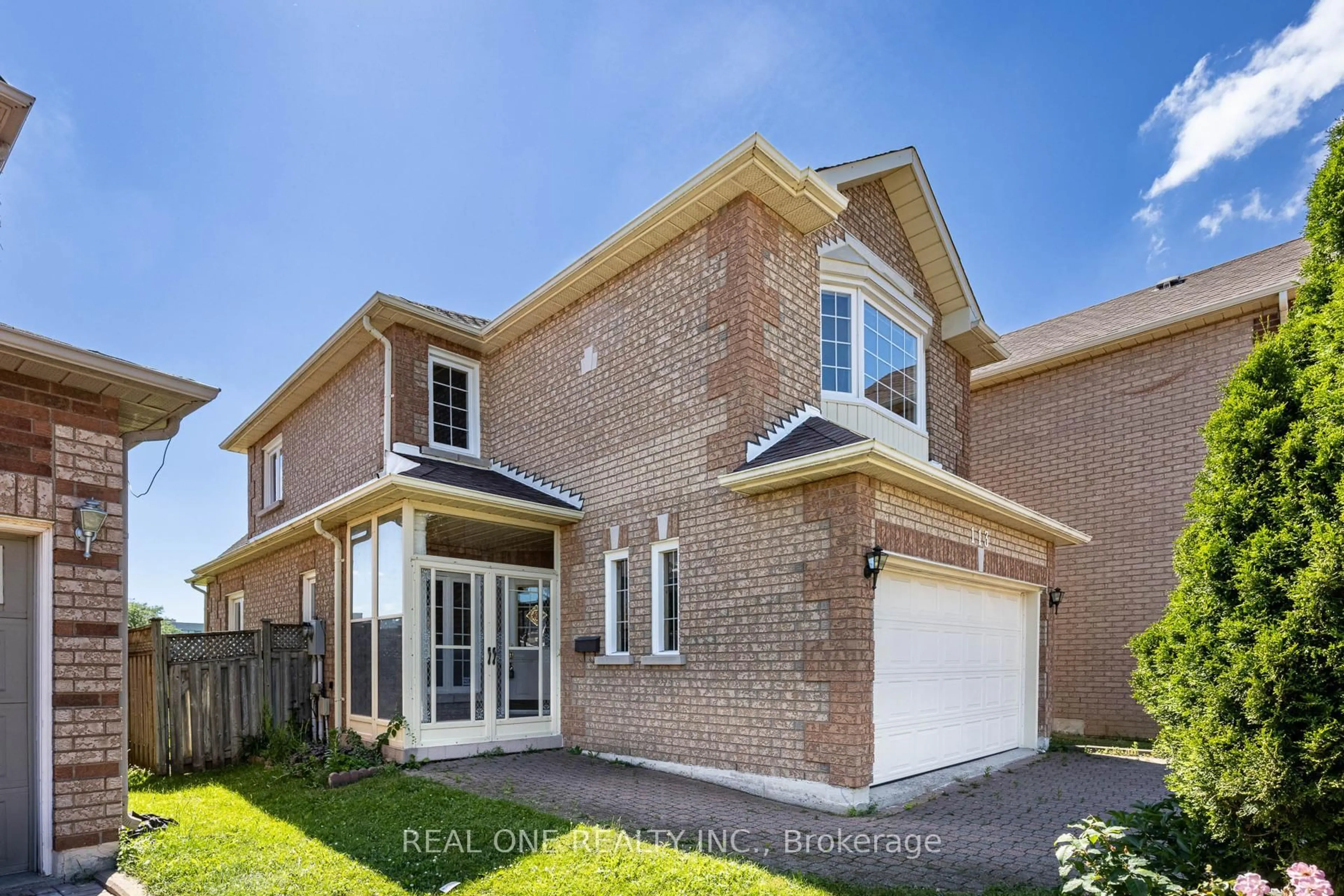 Home with brick exterior material, street for 113 Milliken Meadows Dr, Markham Ontario L3R 0V9