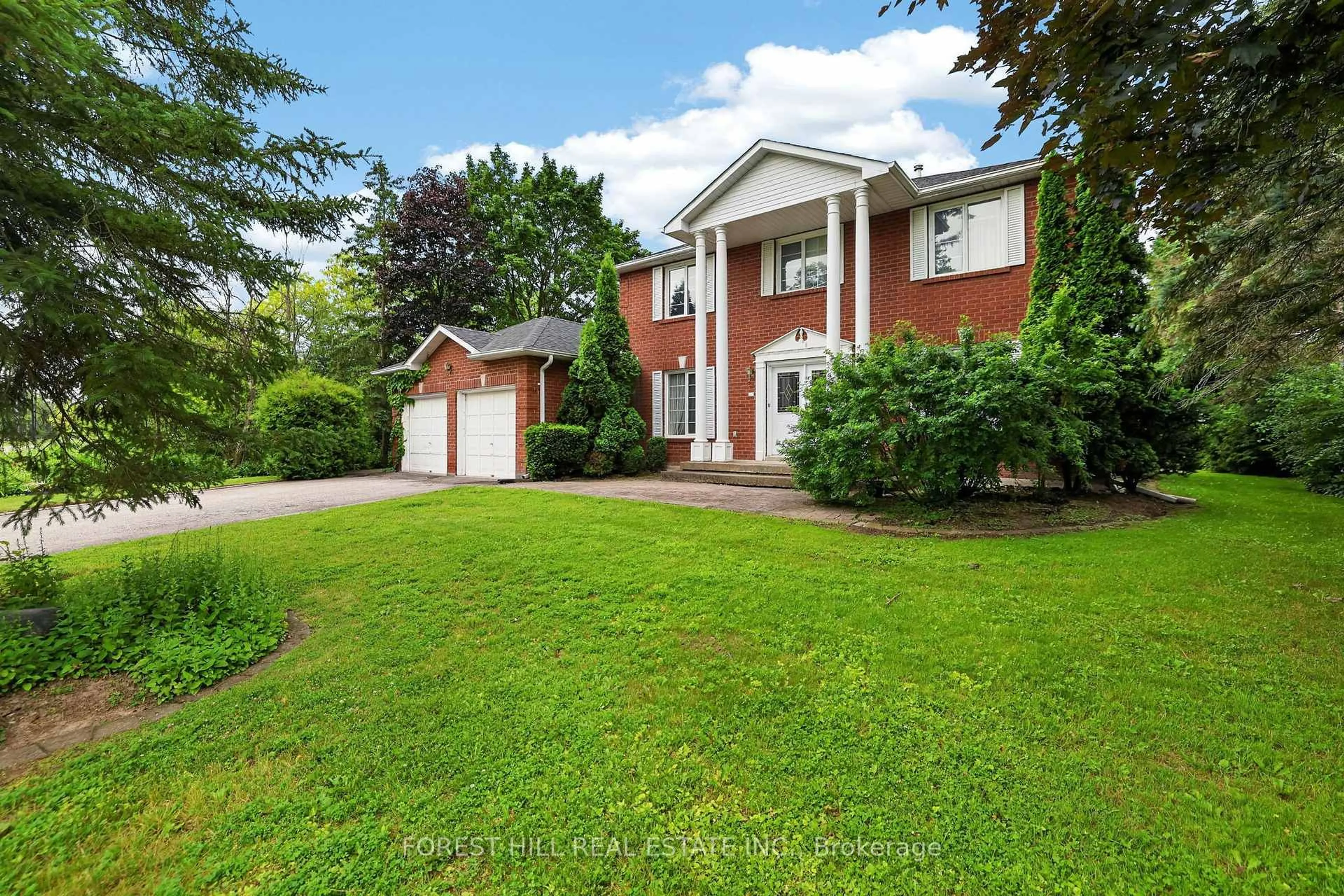 Home with brick exterior material, street for 157 East Humber Dr, King Ontario L7B 1B8