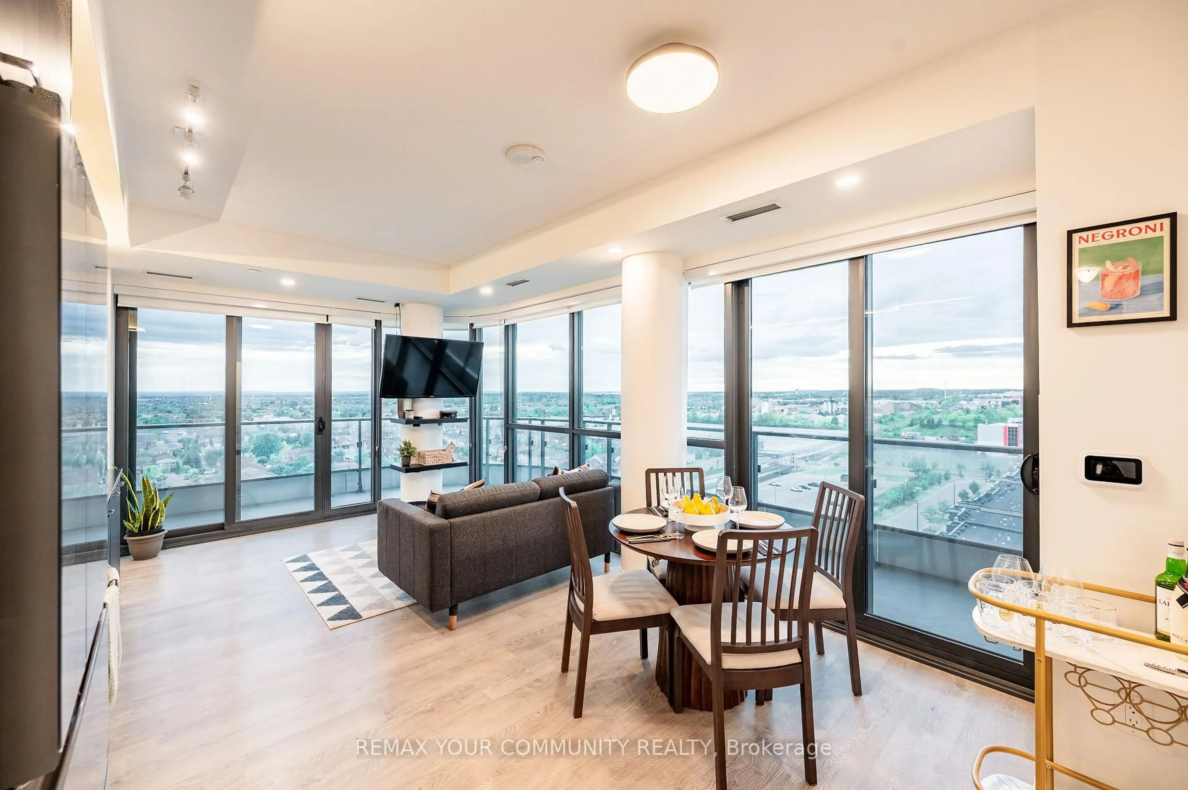 Living room with furniture, unknown for 120 Eagle Rock Way #1002, Vaughan Ontario L6A 5C2