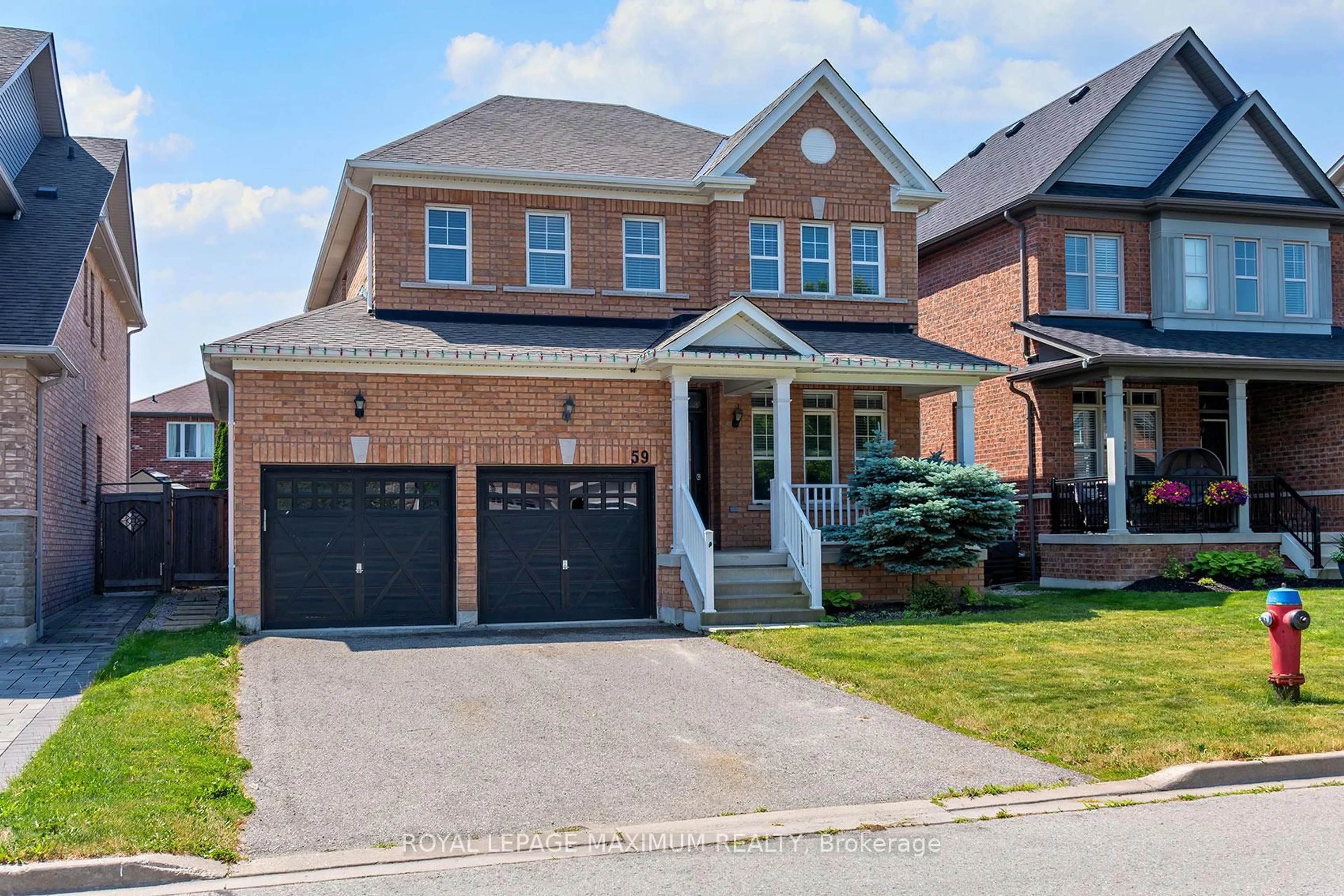Home with brick exterior material, street for 59 Mooney St, Bradford West Gwillimbury Ontario L3Z 0K7
