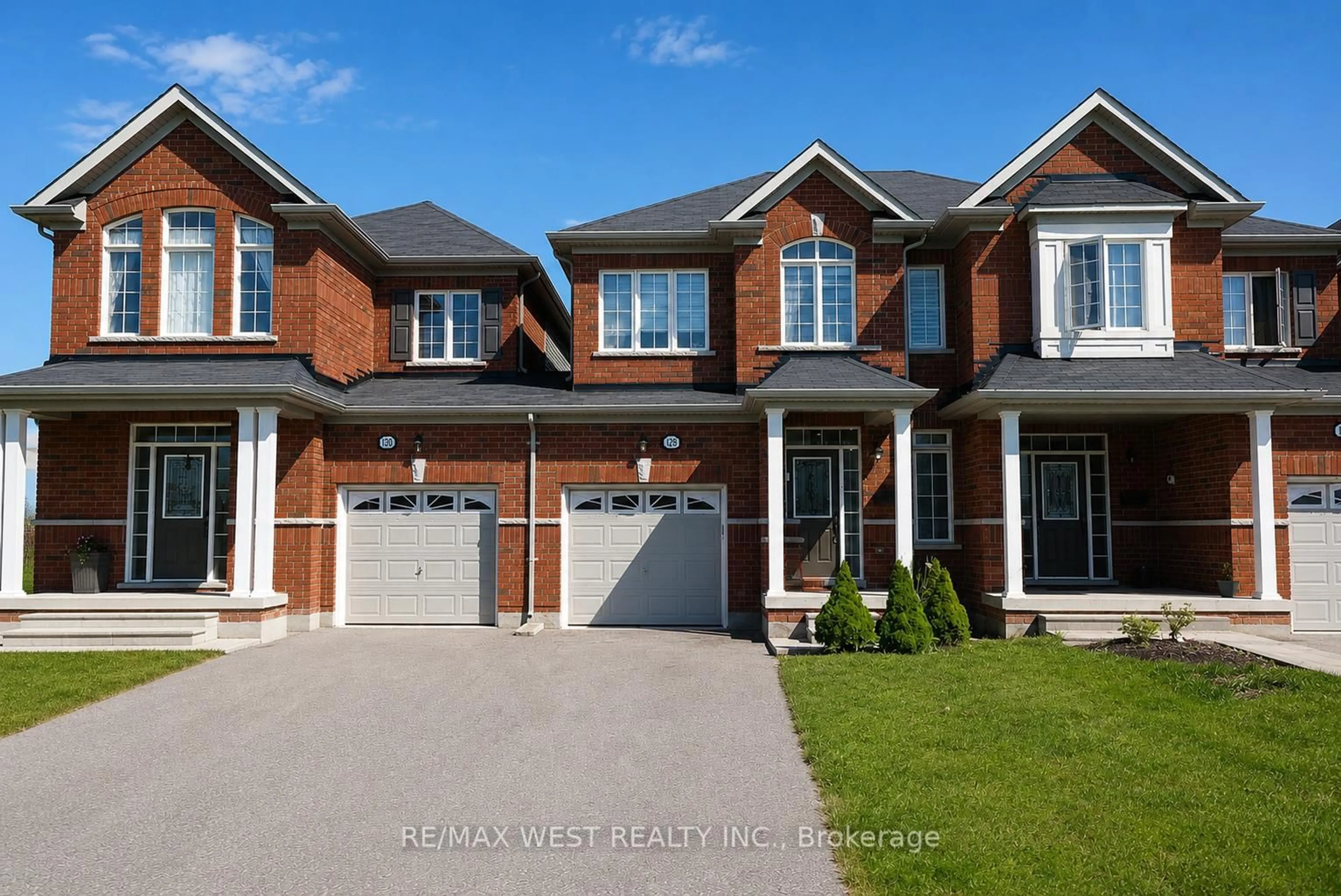 Home with brick exterior material, street for 128 Wagner Cres, Essa Ontario L0M 1B6