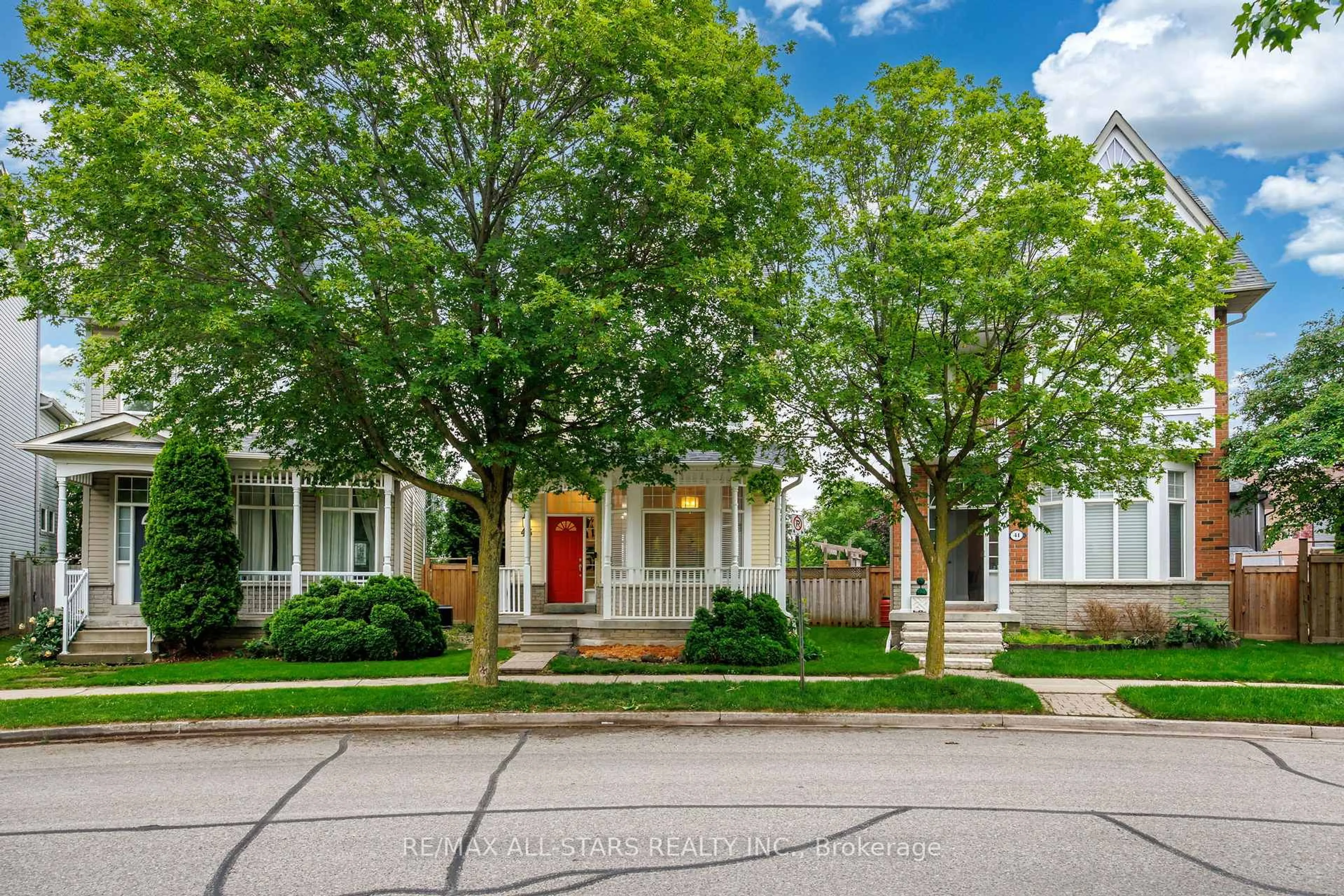 Home with brick exterior material, street for 43 Cornell Common Rd, Markham Ontario L6B 1B5