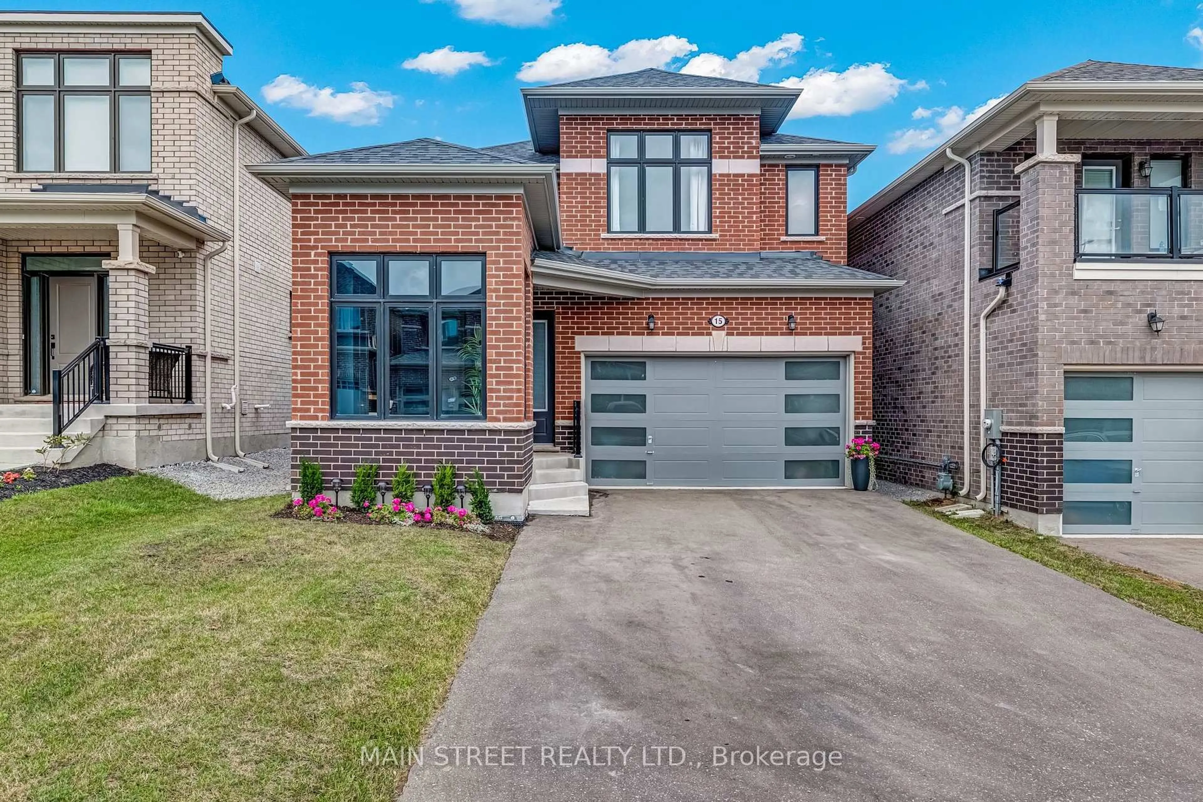 Home with brick exterior material, street for 15 Ainslie Hill Cres, Georgina Ontario L0E 1R0