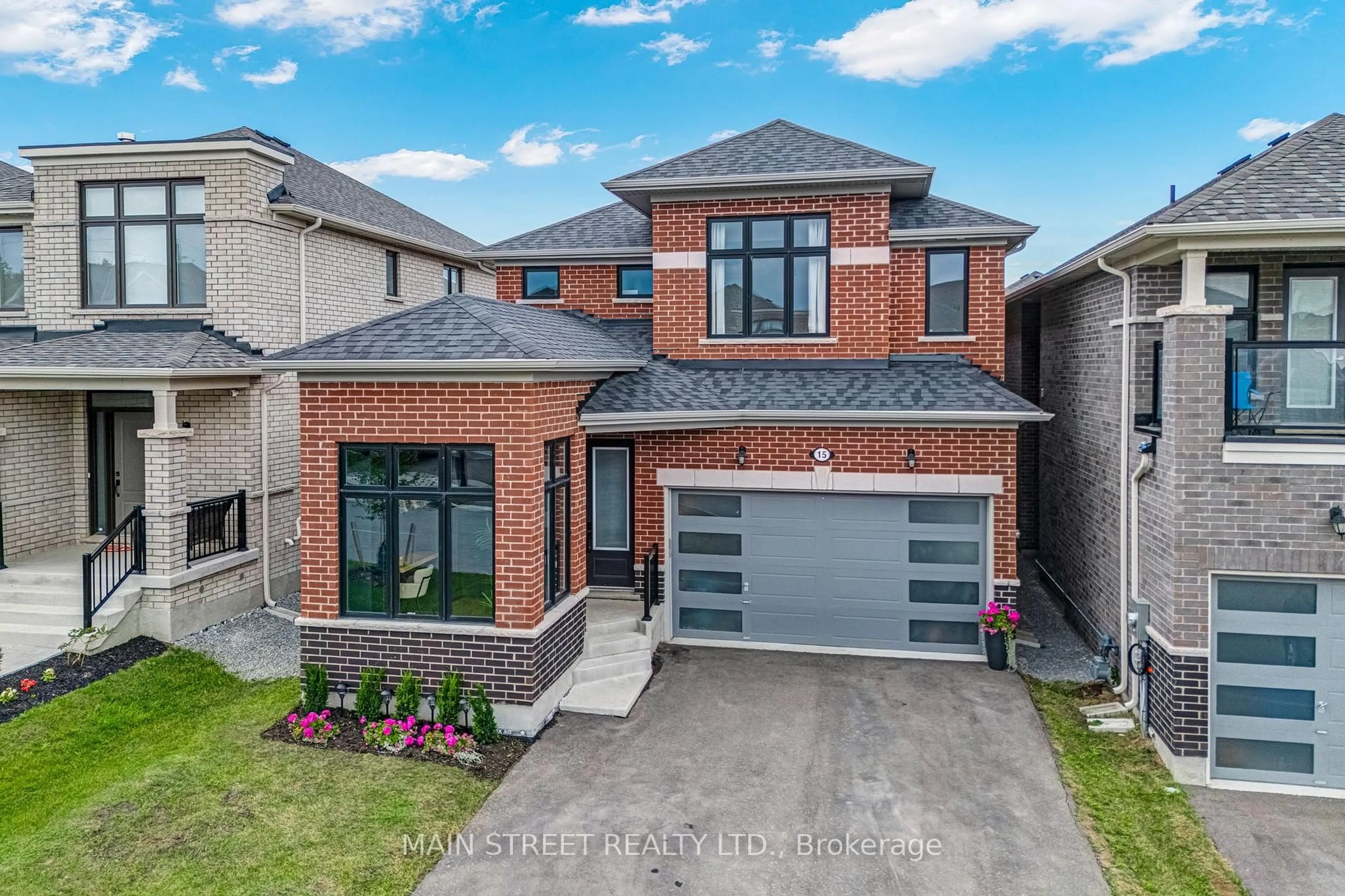 Home with brick exterior material, street for 15 Ainslie Hill Cres, Georgina Ontario L0E 1R0