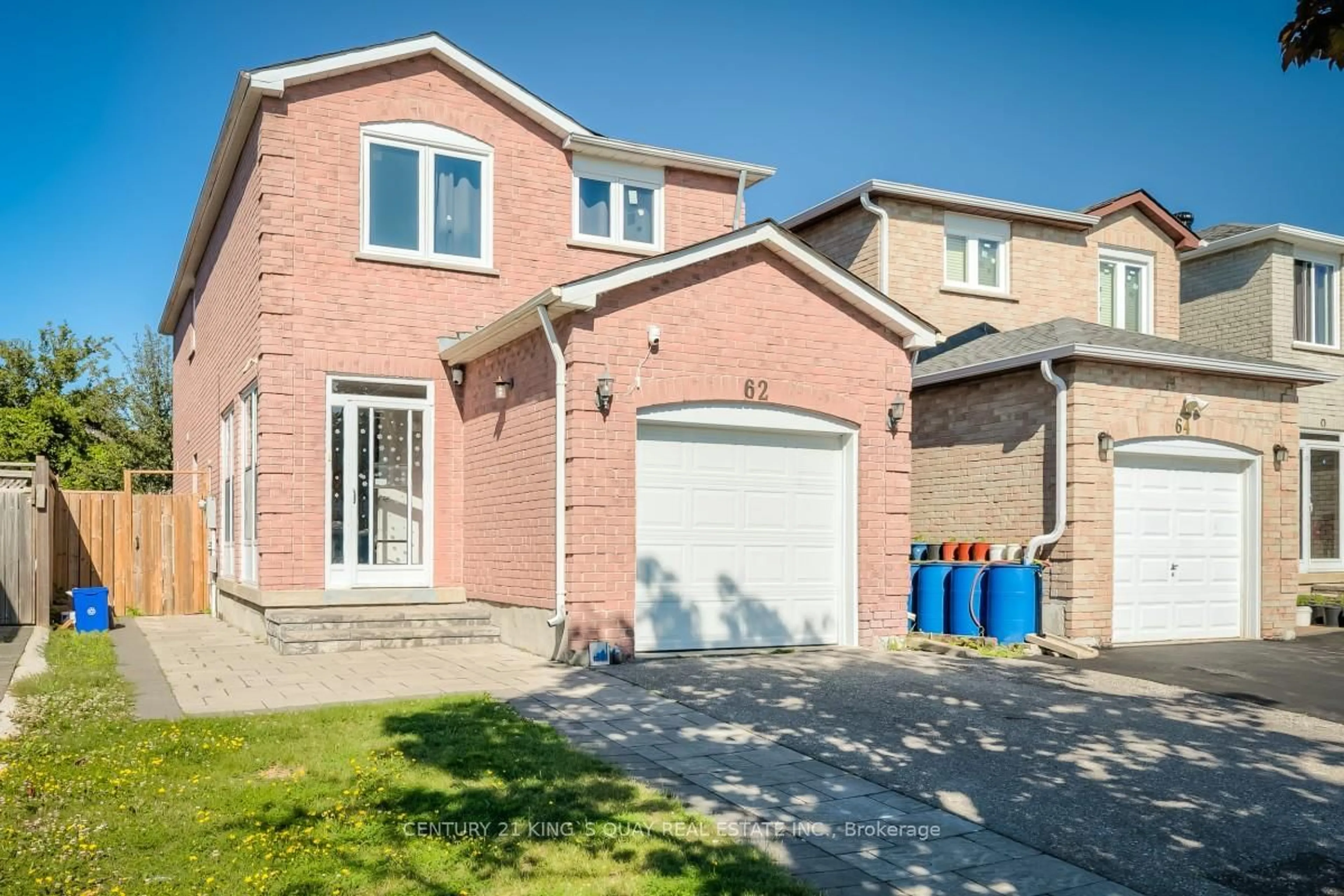Home with brick exterior material, street for 62 Stather Cres, Markham Ontario L3S 1C4