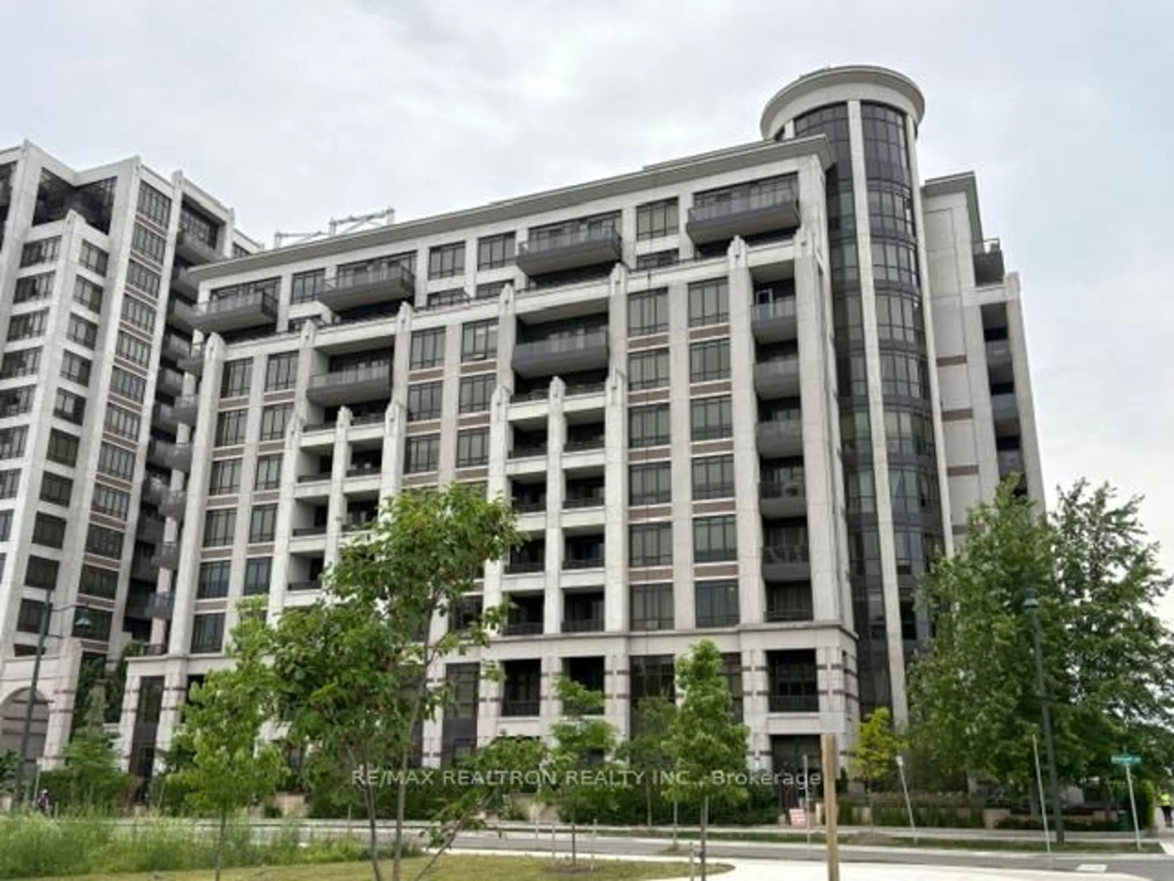 A pic from outside/outdoor area/front of a property/back of a property/a pic from drone, city buildings view from balcony for 33 Clegg Rd #1117, Markham Ontario L6G 0G6