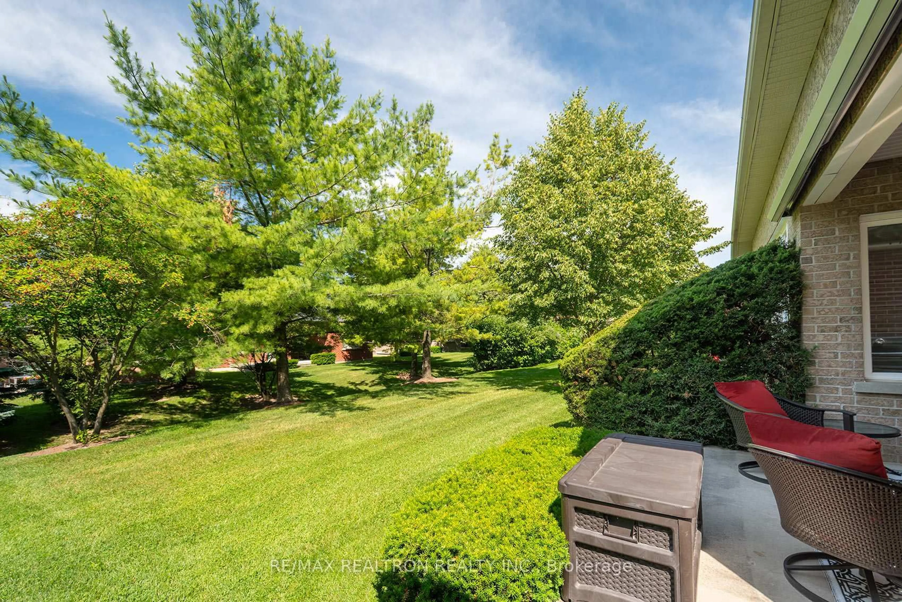 Patio, forest/trees view for 51 Bobby Locke Lane, Whitchurch-Stouffville Ontario L4A 1R4